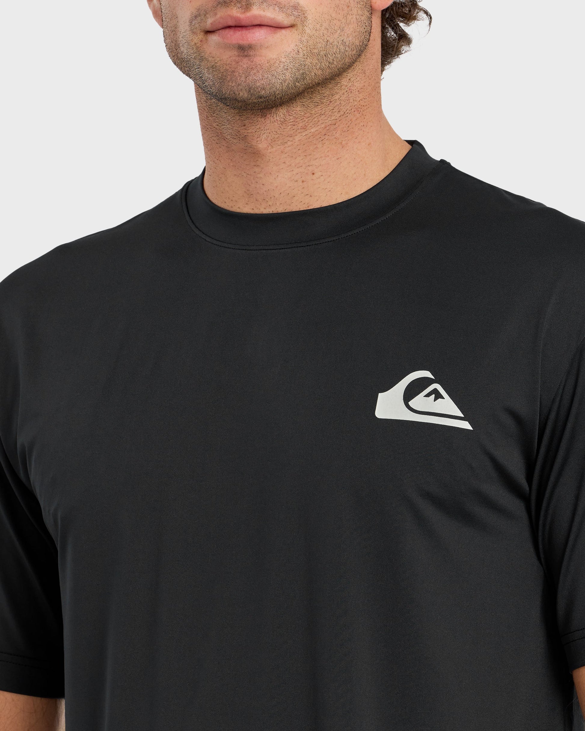 Everyday Short Sleeve Surf Tee - Black Black Quick Silver