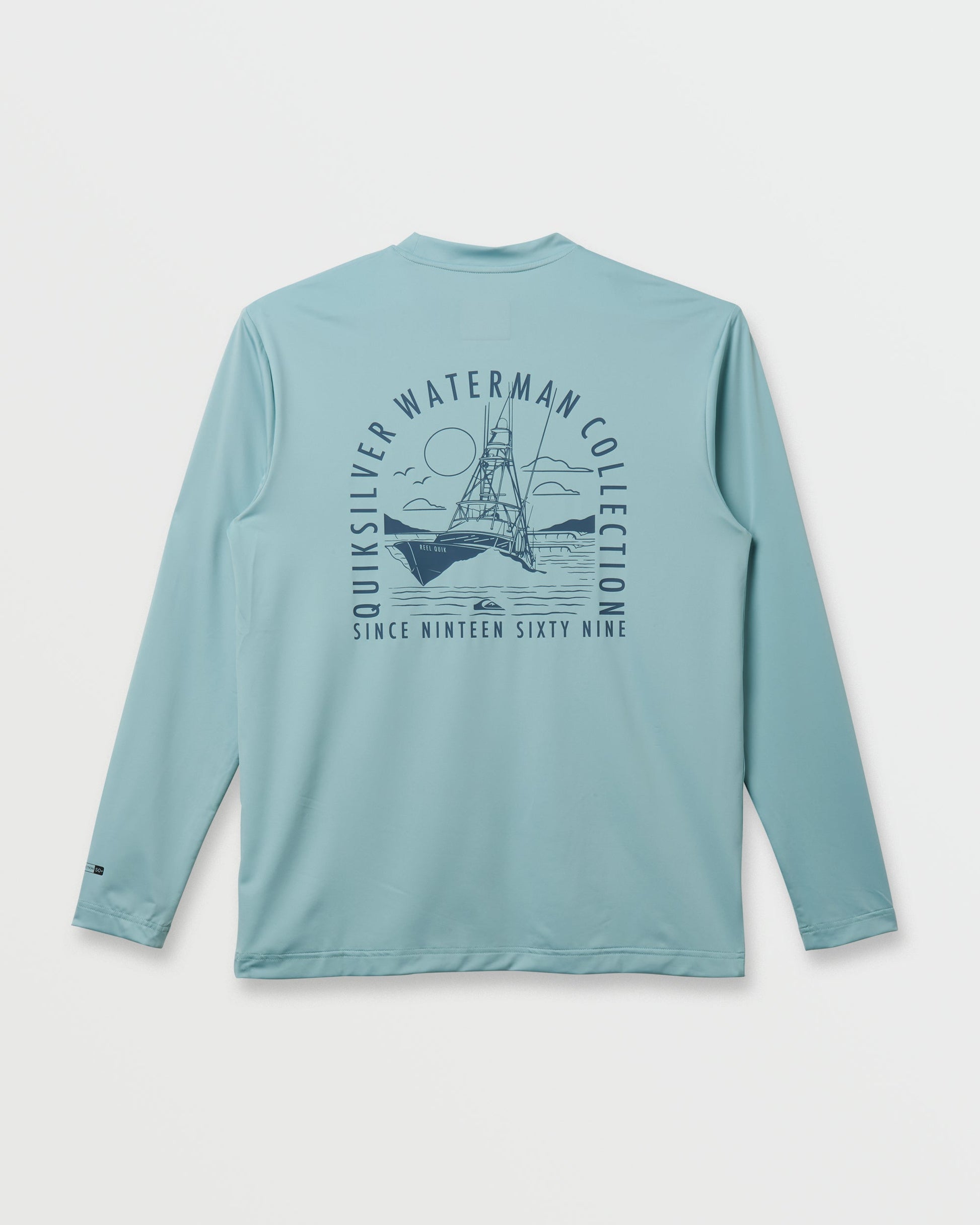 Waterman Coolbreeze Long Sleeve Surf Tee - Sterling Blue Sterling Blue Quick Silver