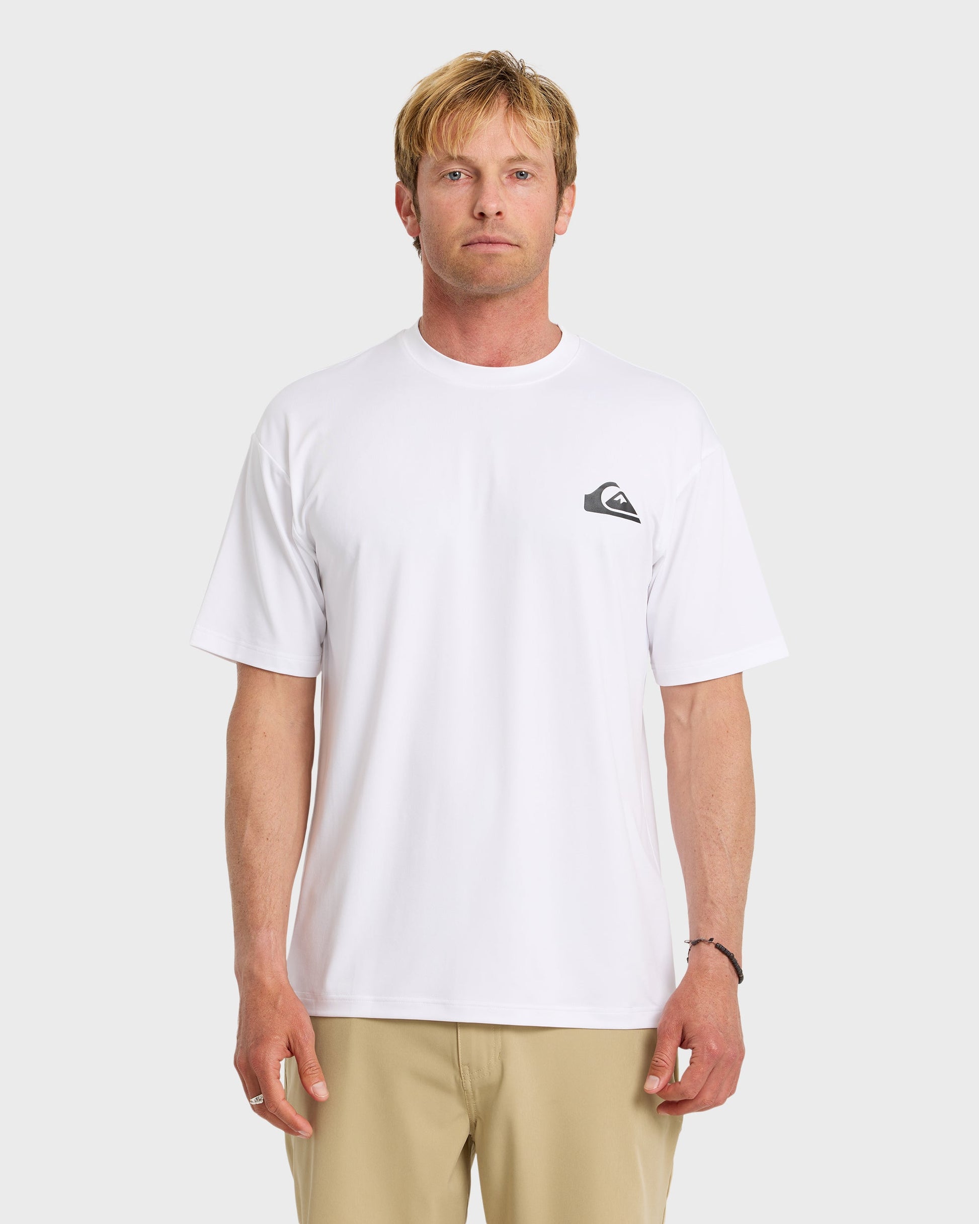 Everyday Short Sleeve Surf Tee - White White Quick Silver