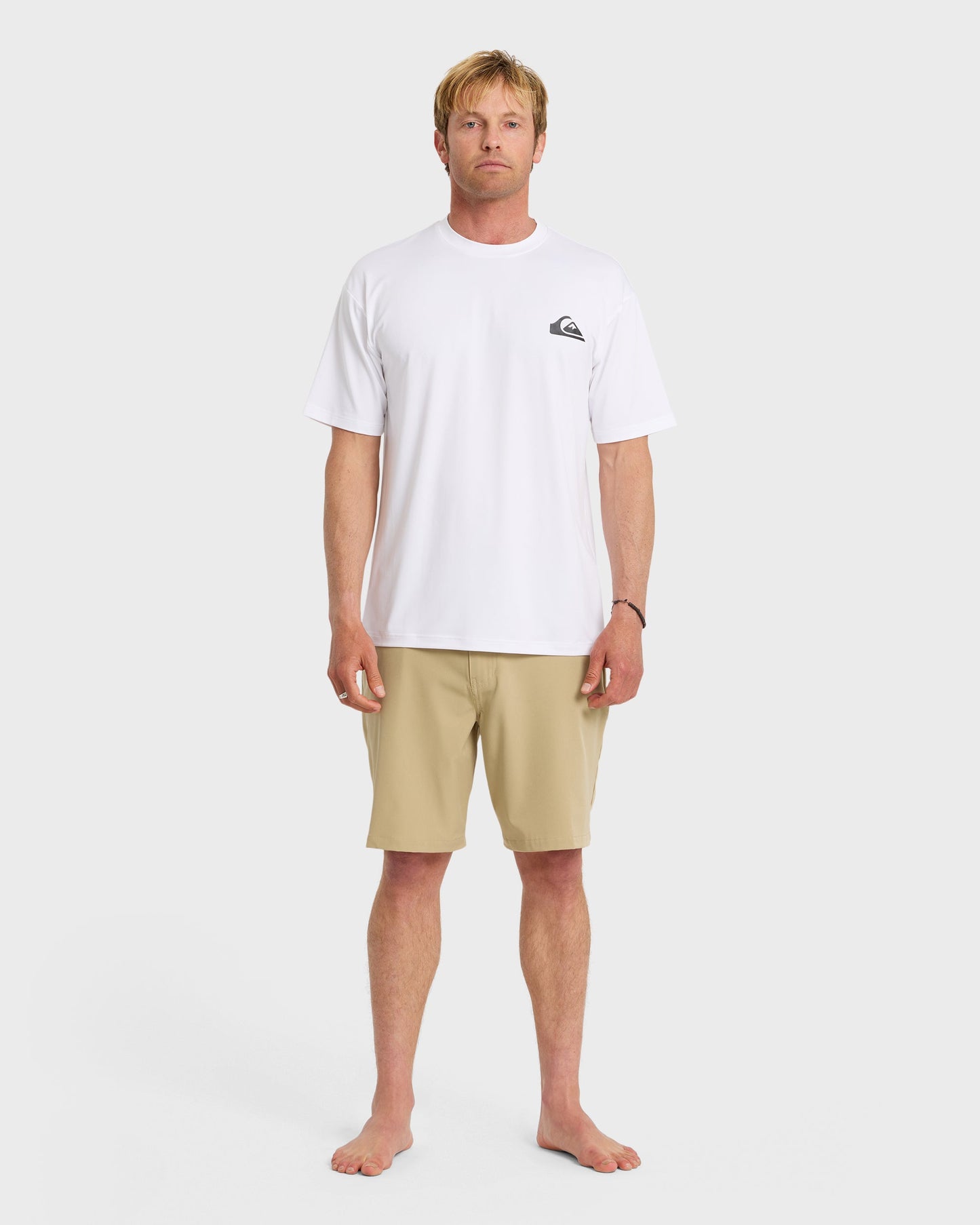 Everyday Short Sleeve Surf Tee - White White Quick Silver