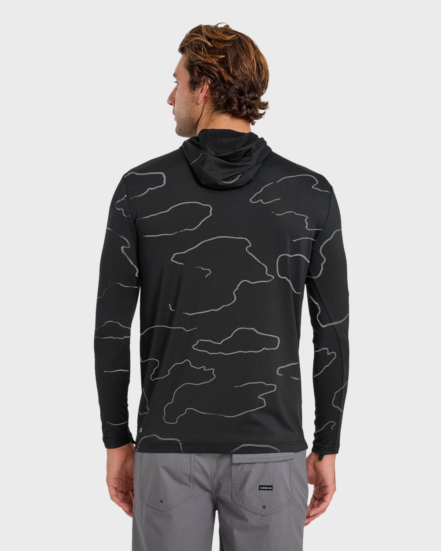 Everyday Hooded Surf Tee - Black Black Quick Silver
