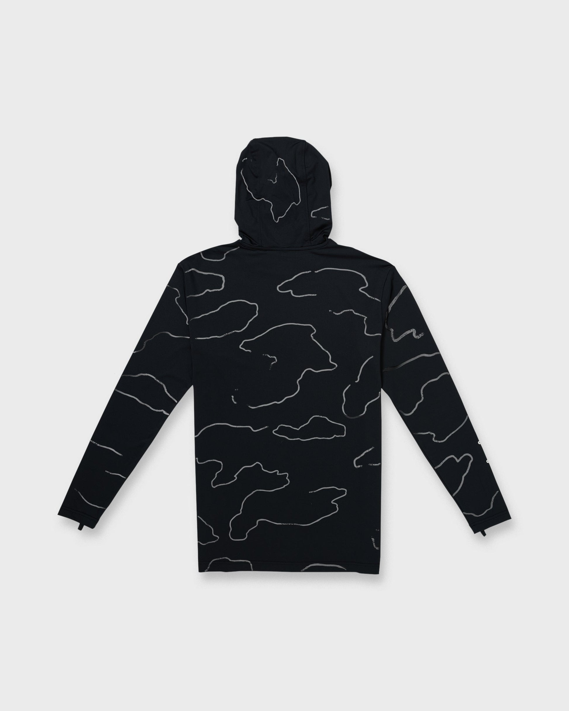 Everyday Hooded Surf Tee - Black Black Quick Silver
