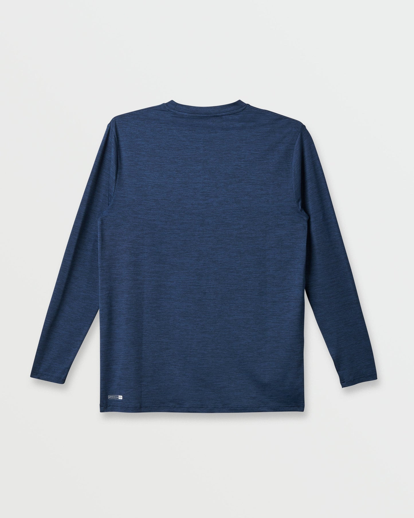 DNA Logo Surf Long Sleeve Surf Tee - Navy Heather Navy Heather Quick Silver