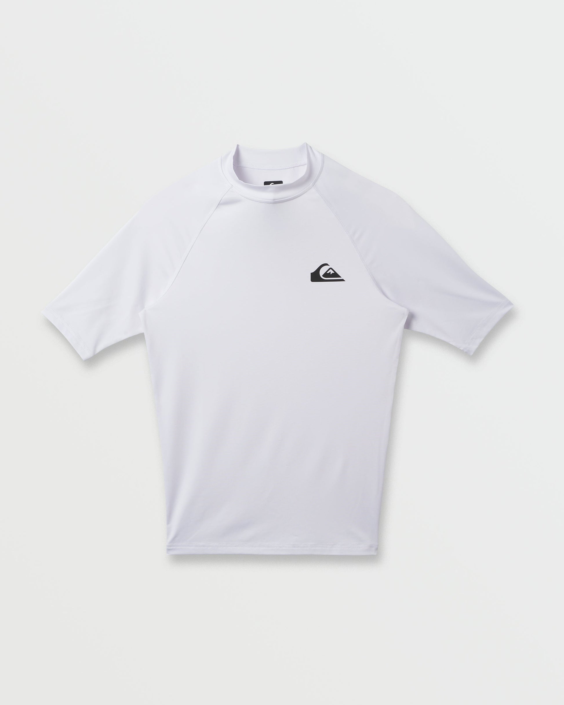 Everyday UPF 50 Short Sleeve Rashguard - White White Quick Silver