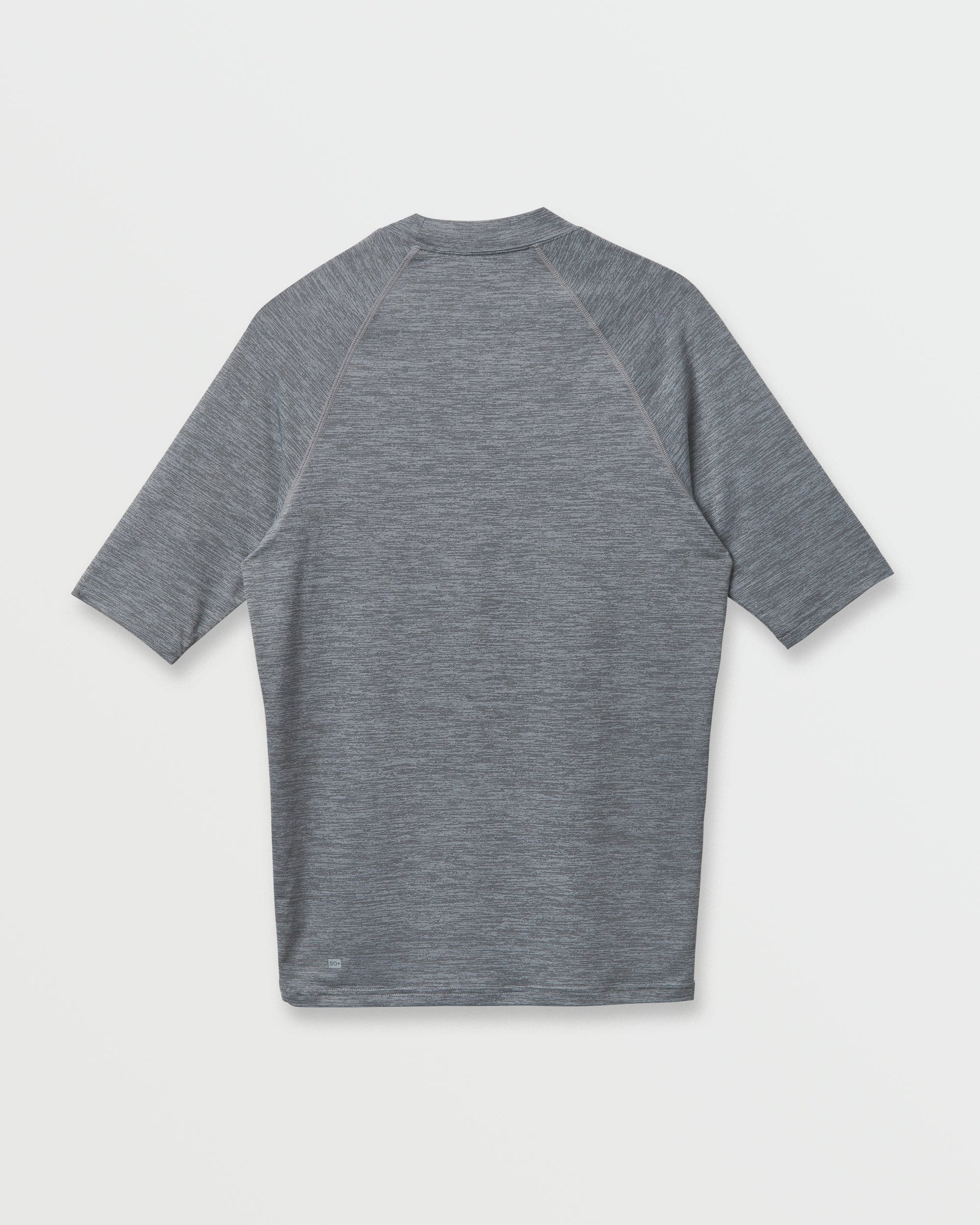 Everyday UPF 50 Short Sleeve Rashguard - Smoked Gray Heather Smoked Gray Heather Quick Silver