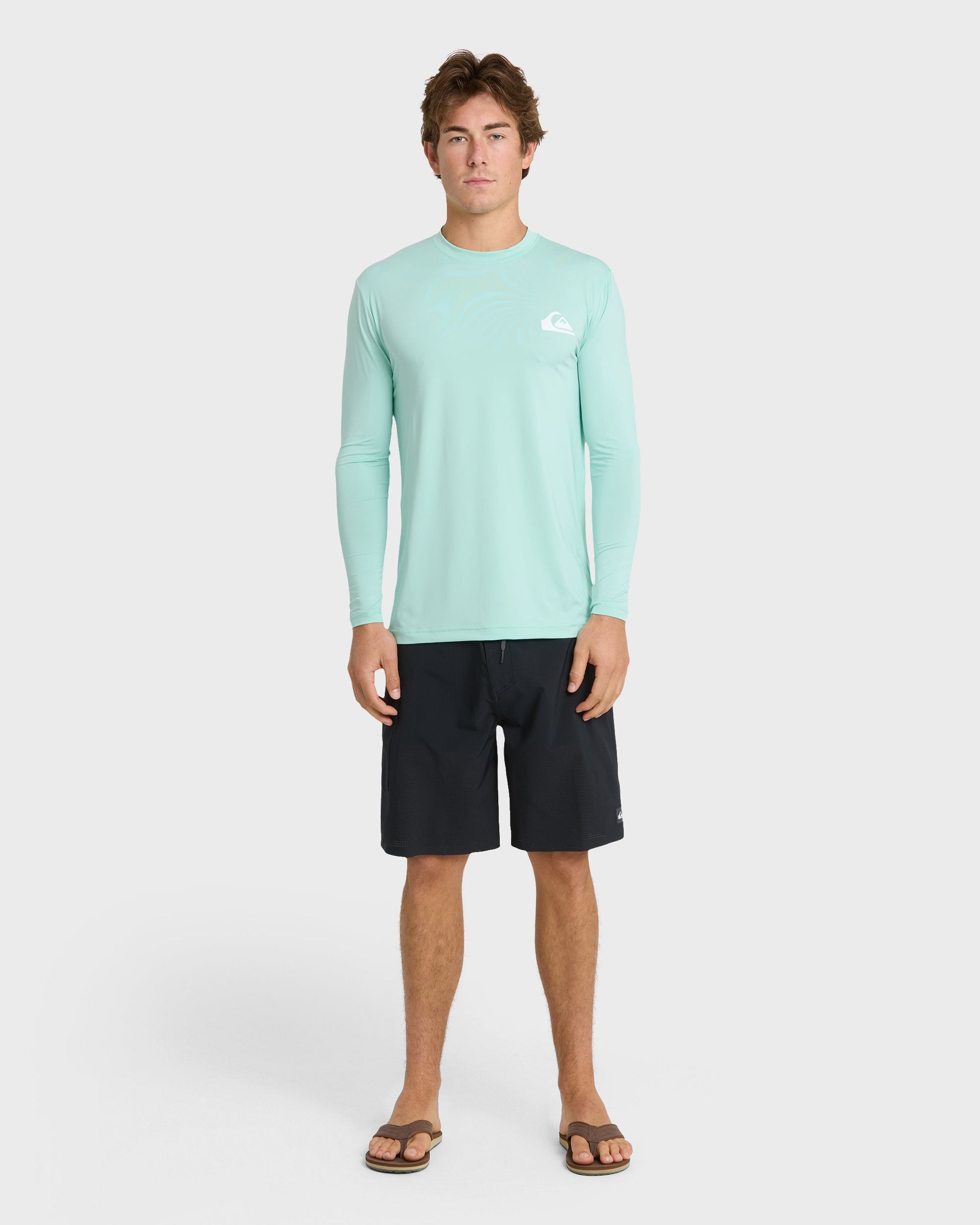 Everyday Long Sleeve Surf Tee - Island Waters Island Waters Quick Silver