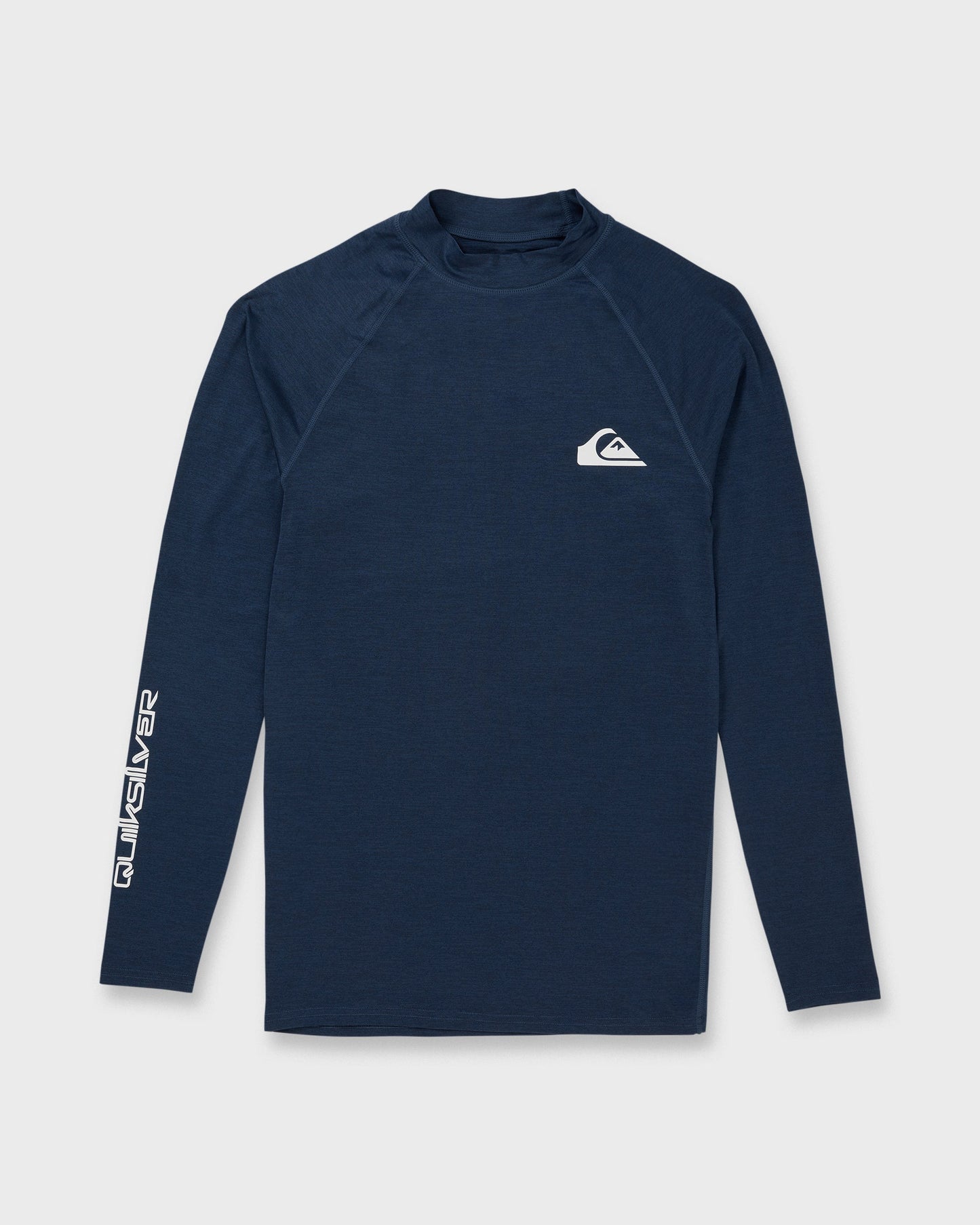 Everyday UPF 50 Long Sleeve Rashguard - Navy Heather Navy Heather Quick Silver