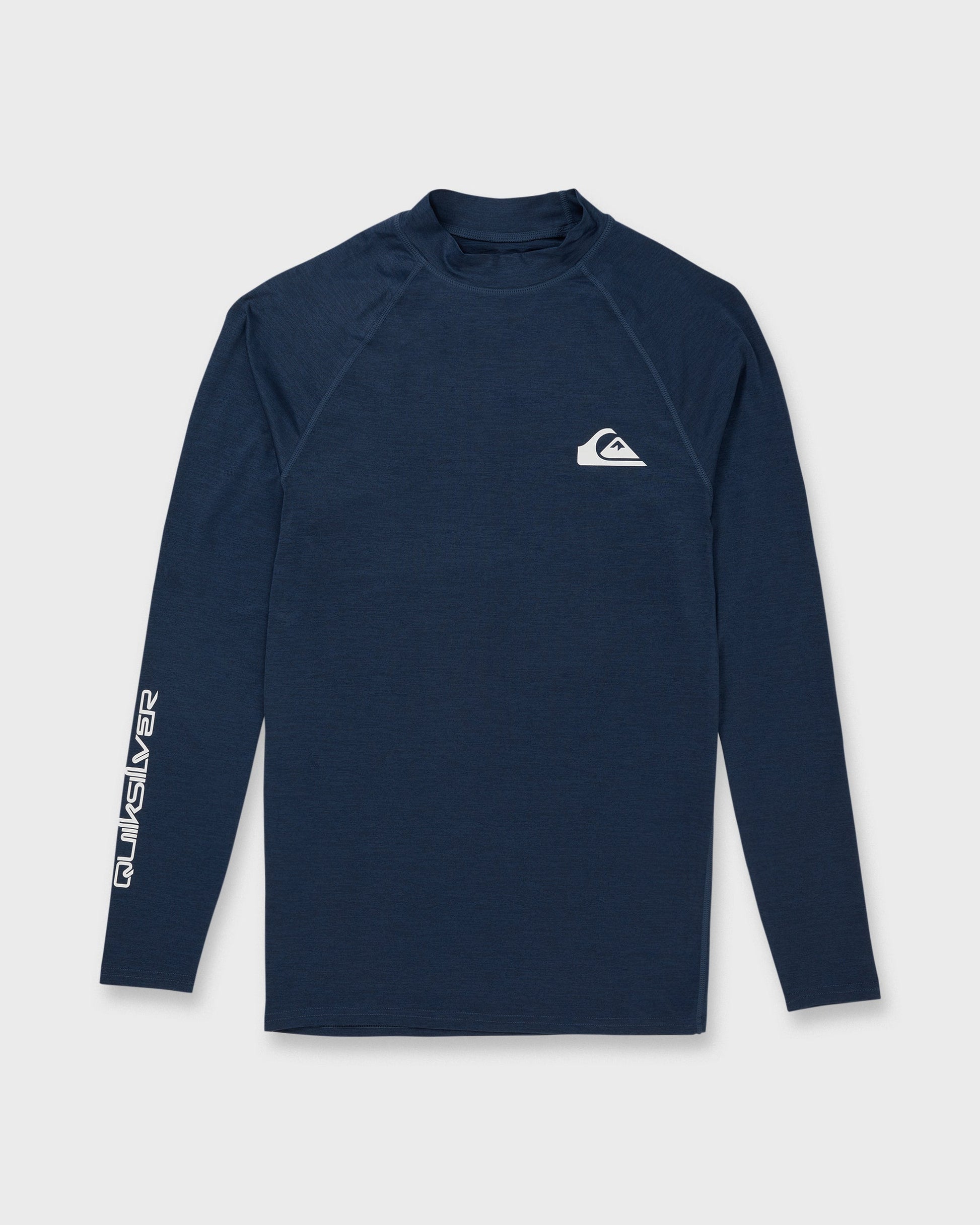 Everyday UPF 50 Long Sleeve Rashguard - Navy Heather Navy Heather Quick Silver