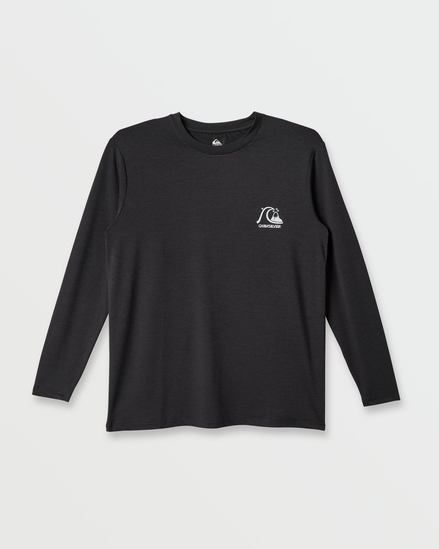 DNA Logo Surf Long Sleeve Surf Tee - Phantom Heather Phantom Heather Quick Silver