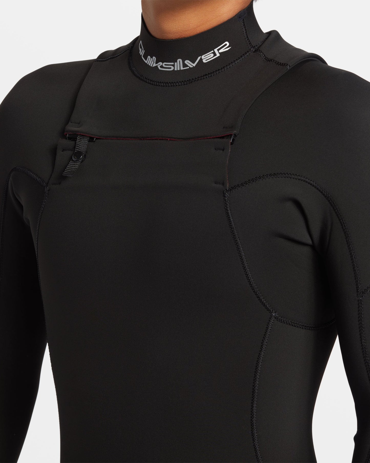 3/2mm Mercury Chest Zip GBS Wetsuit - High Risk Red High Risk Red Quick Silver