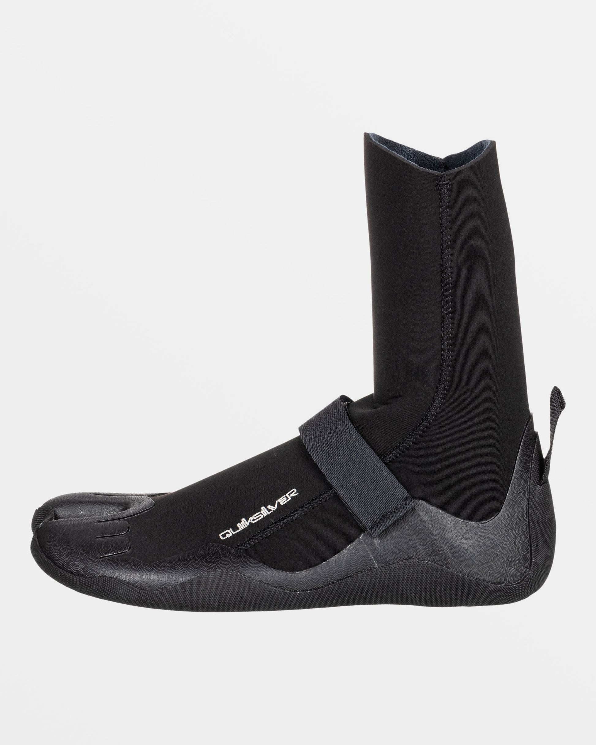 3mm Everyday Sessions Flatlock Wetsuit Boots - Black Black Quick Silver