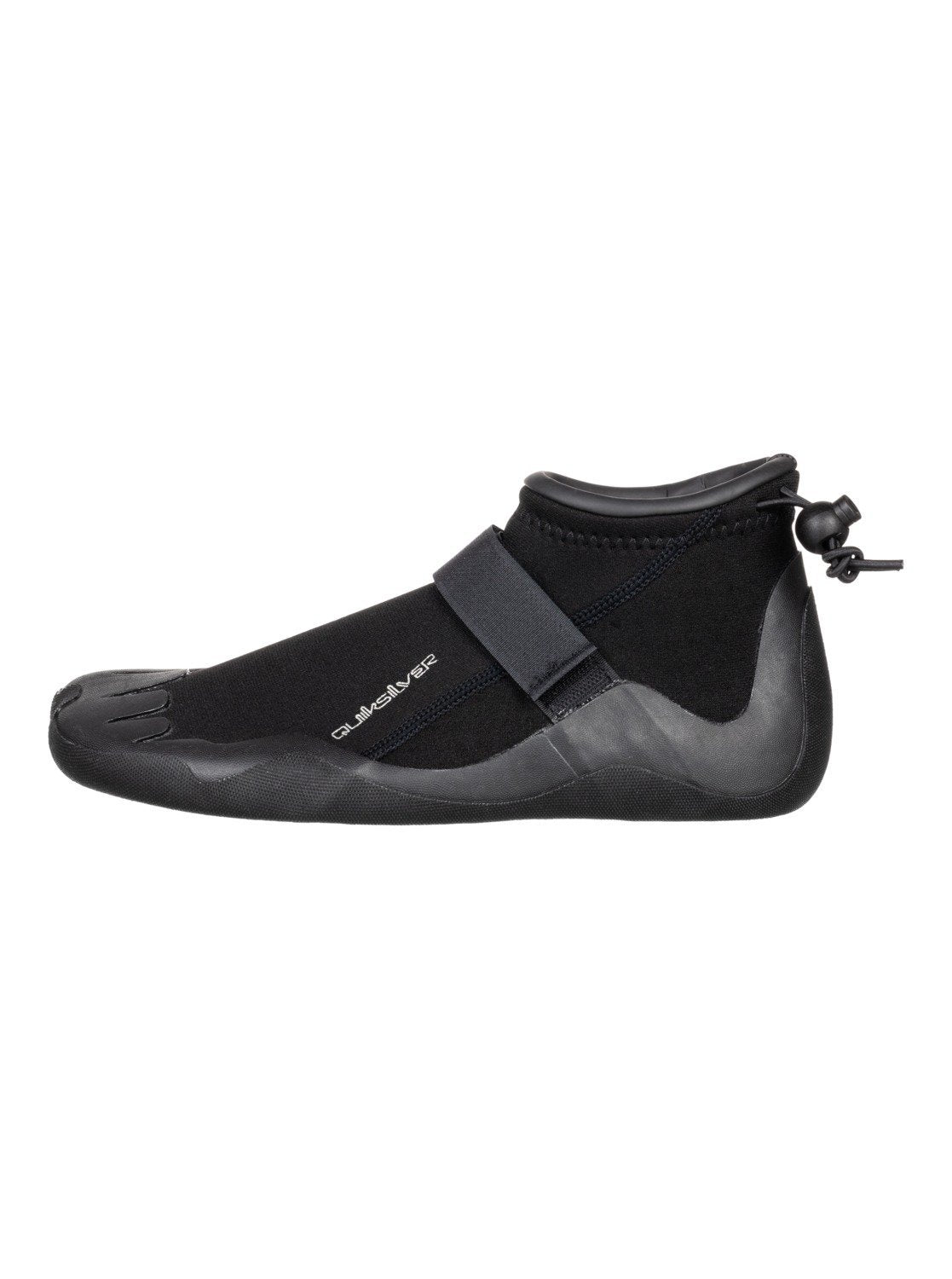 2mm Everyday Sessions Flatlock Wetsuit Boots - Black Black Quick Silver
