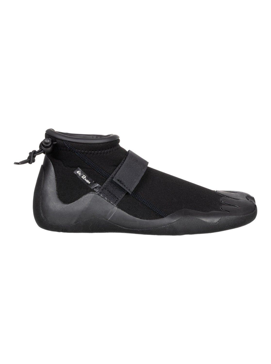 2mm Everyday Sessions Flatlock Wetsuit Boots - Black Black Quick Silver