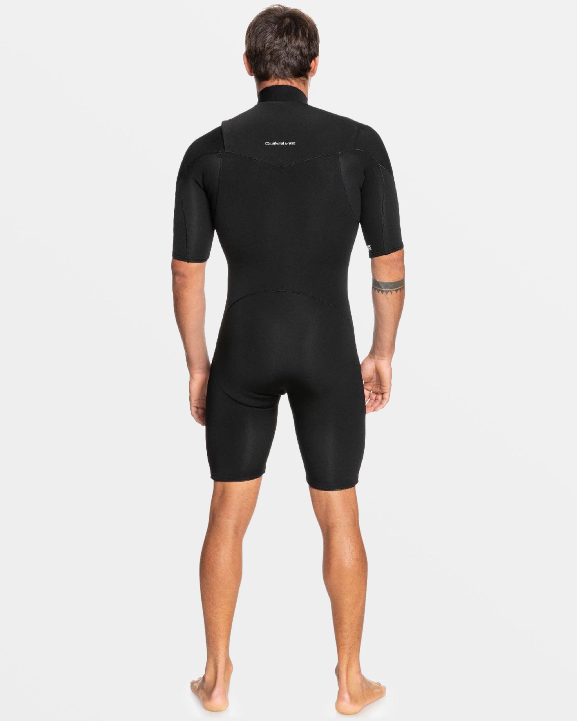 2/2mm Everyday Sessions GBS Short Sleeve Spring Suit - Black Black Quick Silver