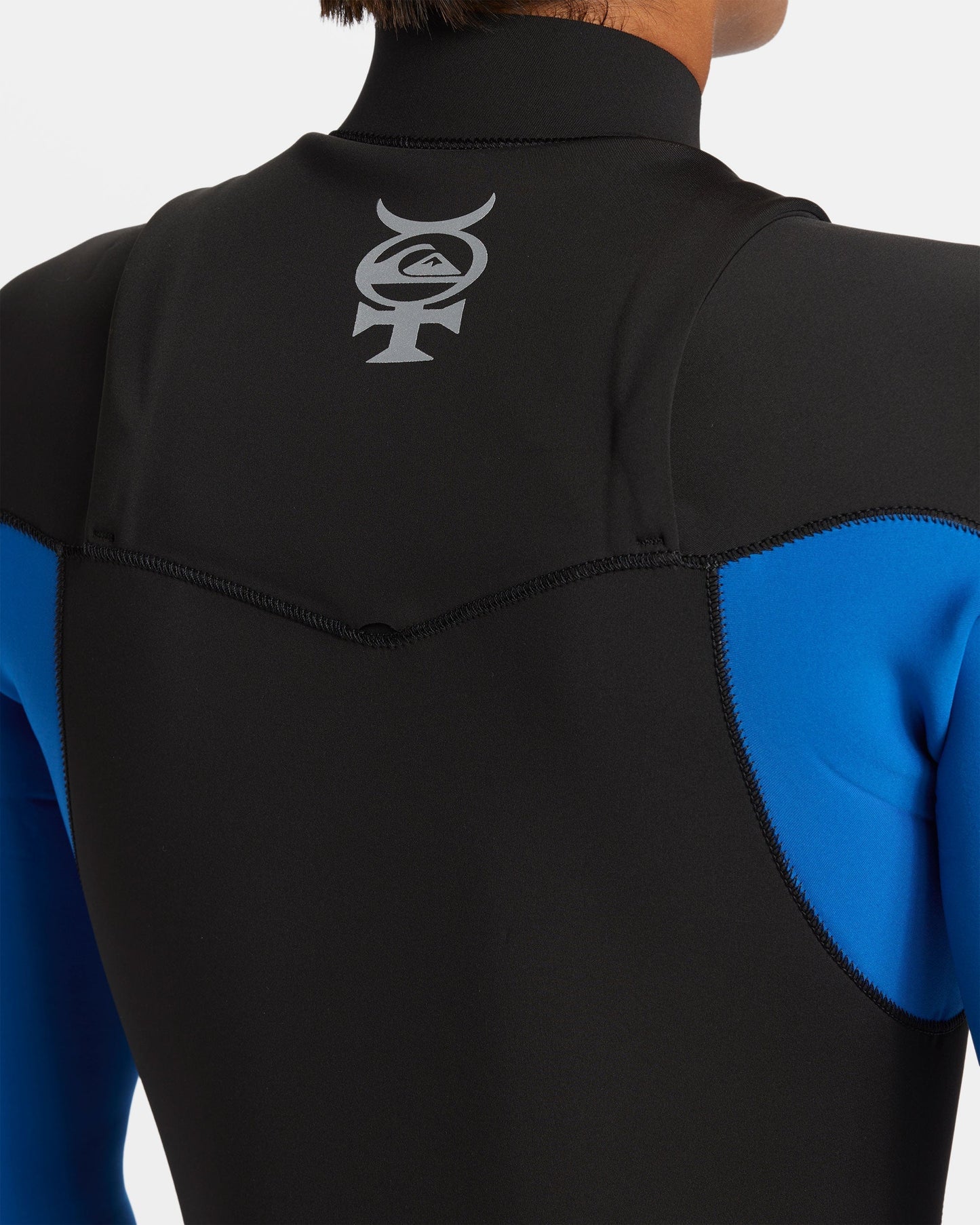 3/2mm Mercury Chest Zip GBS Wetsuit - Olympian Blue Olympian Blue Quick Silver