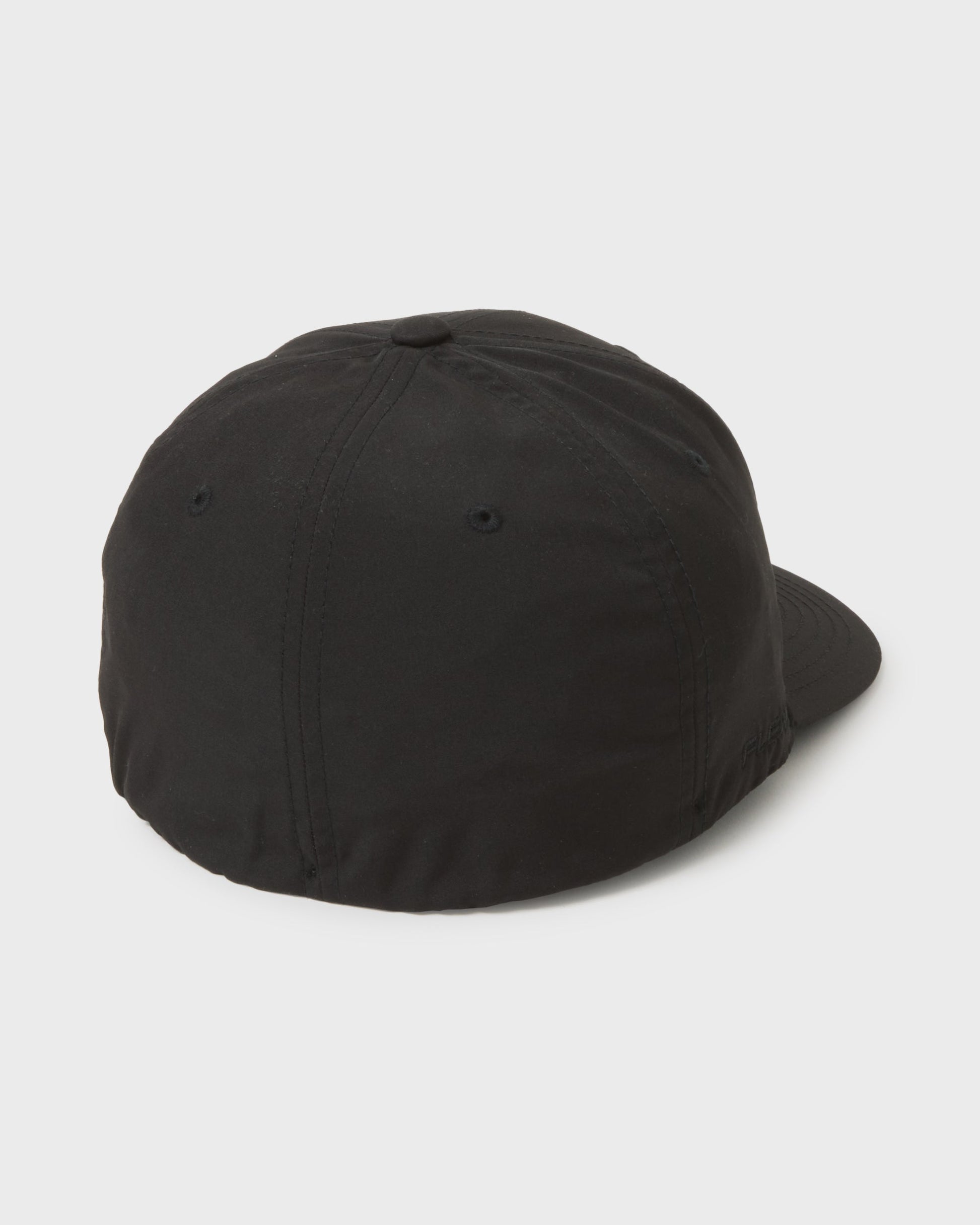 Amped Up Flexifit Hat - Black Black Quick Silver