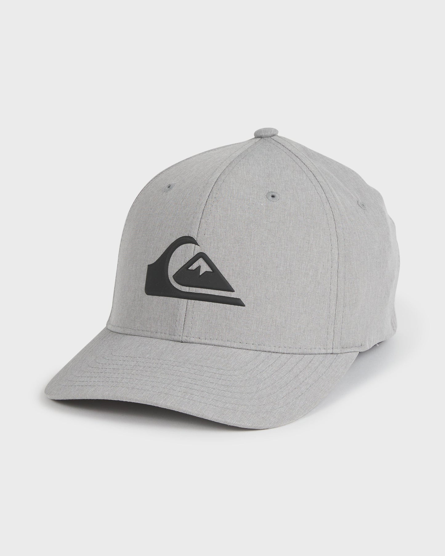 Amped Up Flexifit Hat - Sleet Gray Heather Sleet Gray Heather Quick Silver