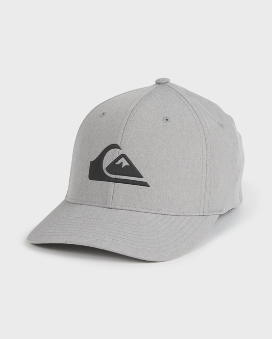 Amped Up Flexifit Hat - Sleet Gray Heather Sleet Gray Heather Quick Silver