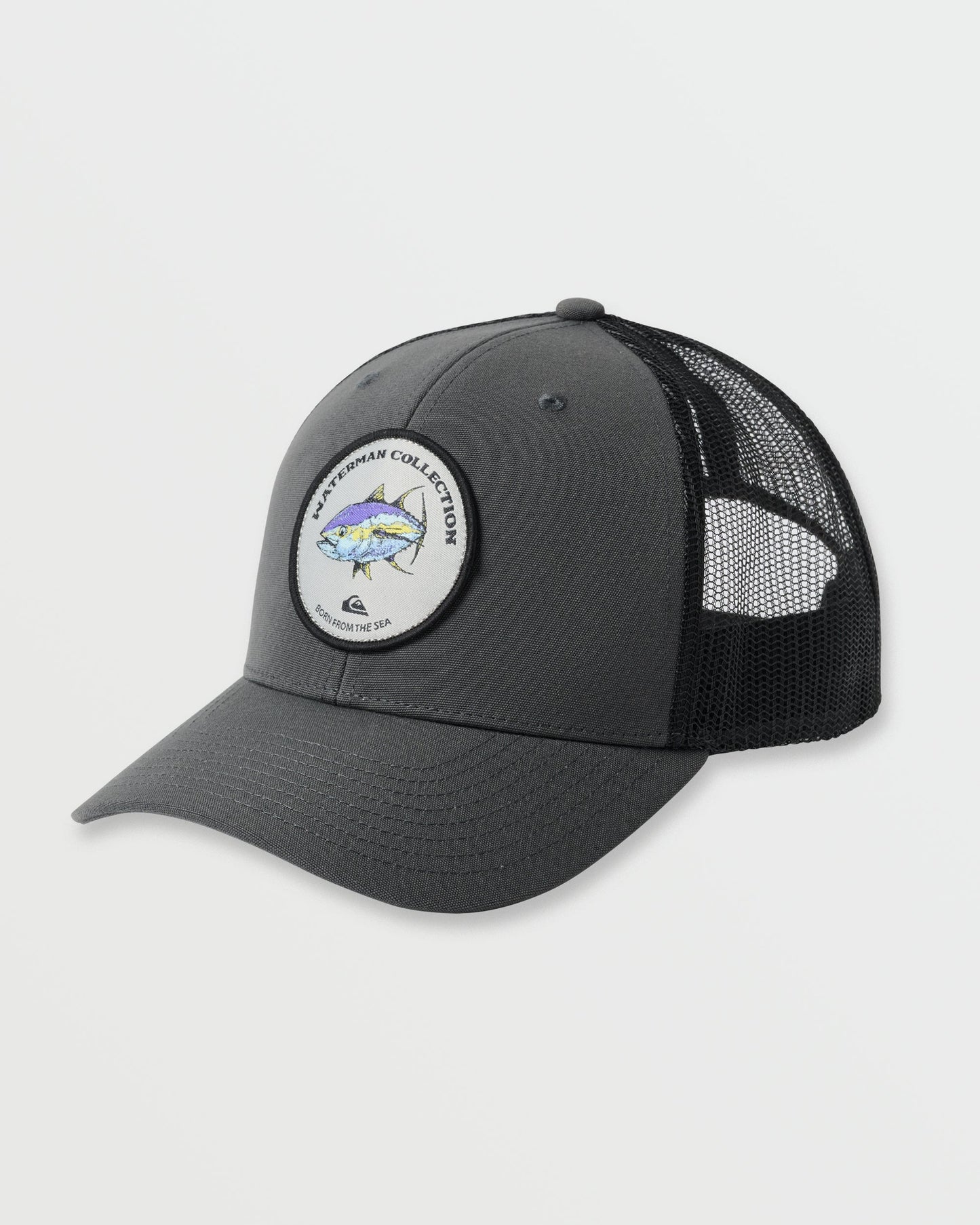 Waterman Hooked On Ahi Hat - Phantom Phantom Quick Silver