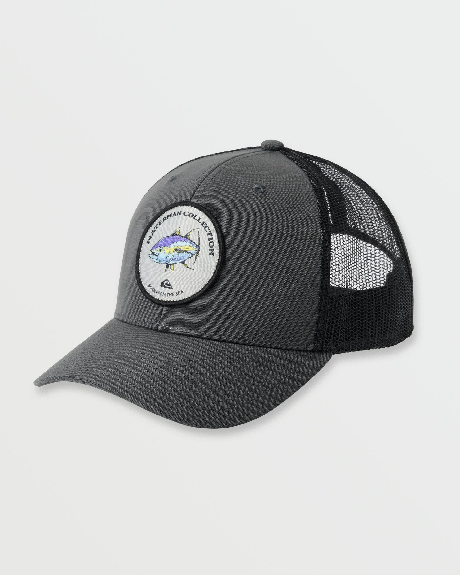 Waterman Hooked On Ahi Hat - Phantom Phantom Quick Silver