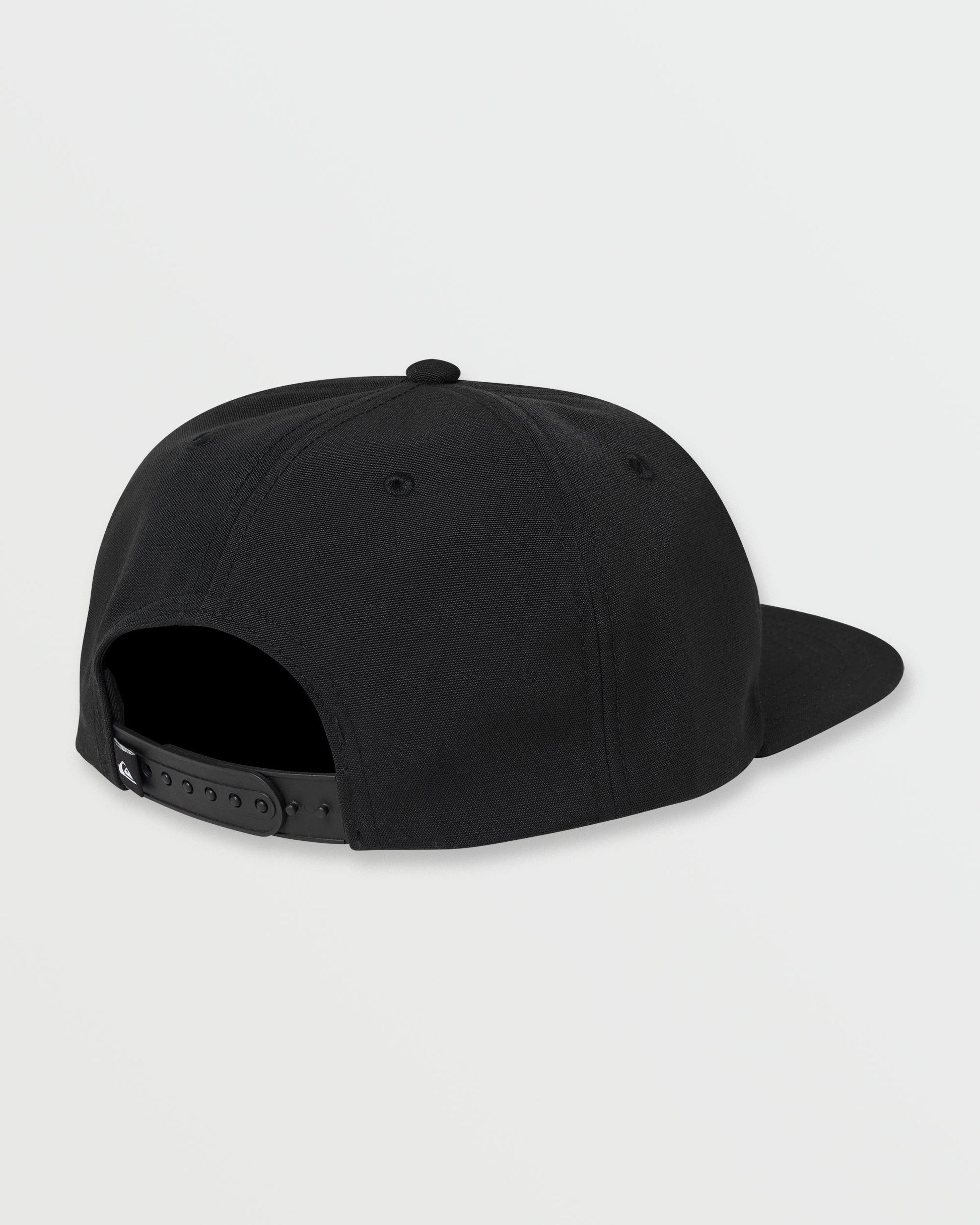 DNA Bubble Snapback Hat - Black Black Quick Silver
