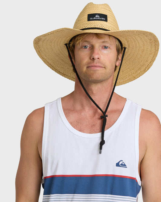 Pierside Packable Hat - Natural Natural Quick Silver
