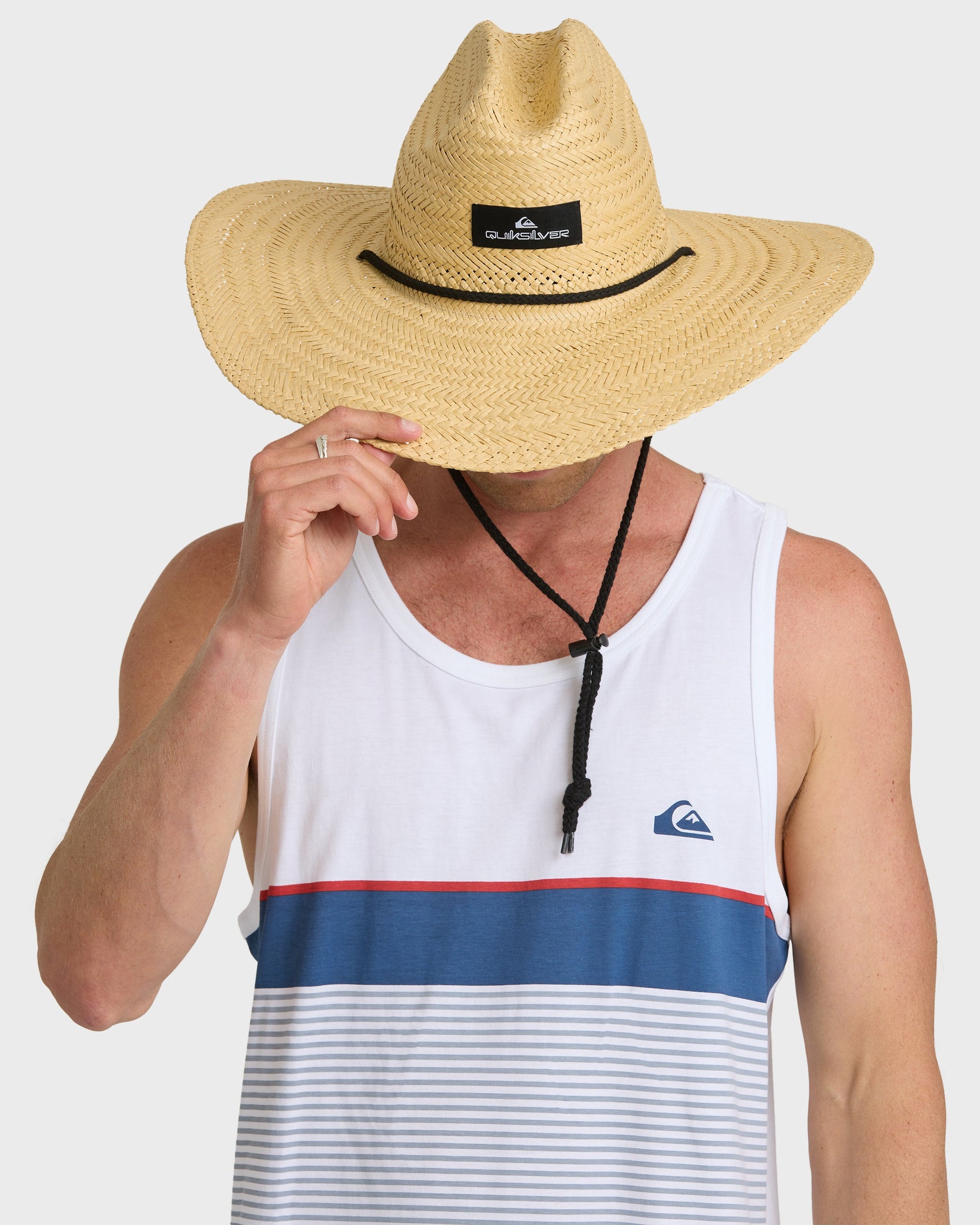 Pierside Packable Hat - Natural Natural Quick Silver