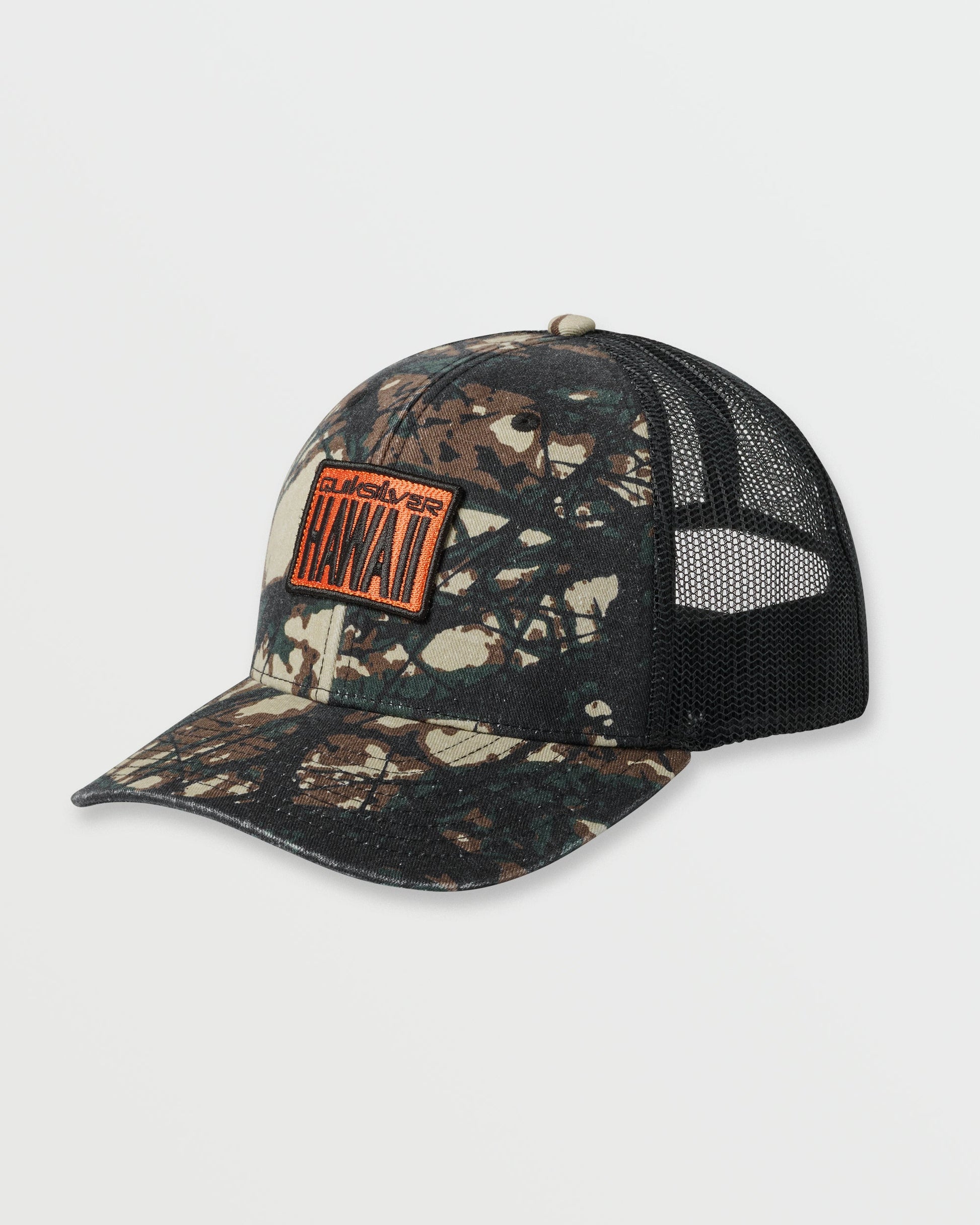 Hi Hunter Trucker Hat - Camo Camo Quick Silver