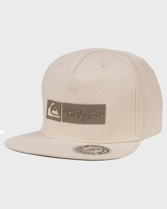 BinkyBro x Quiksilver Cream Hat Cream Quick Silver