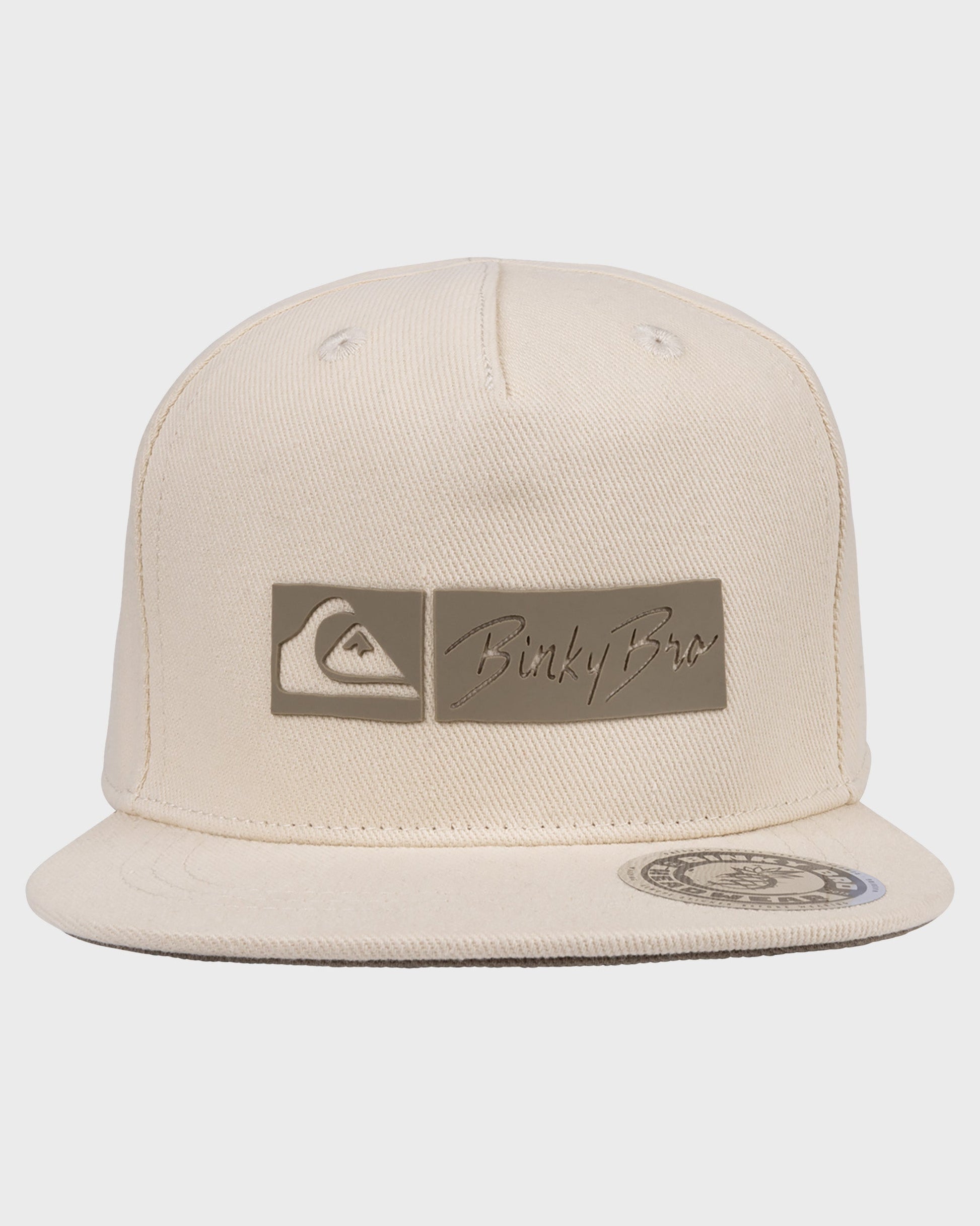 BinkyBro x Quiksilver Cream Hat Cream Quick Silver
