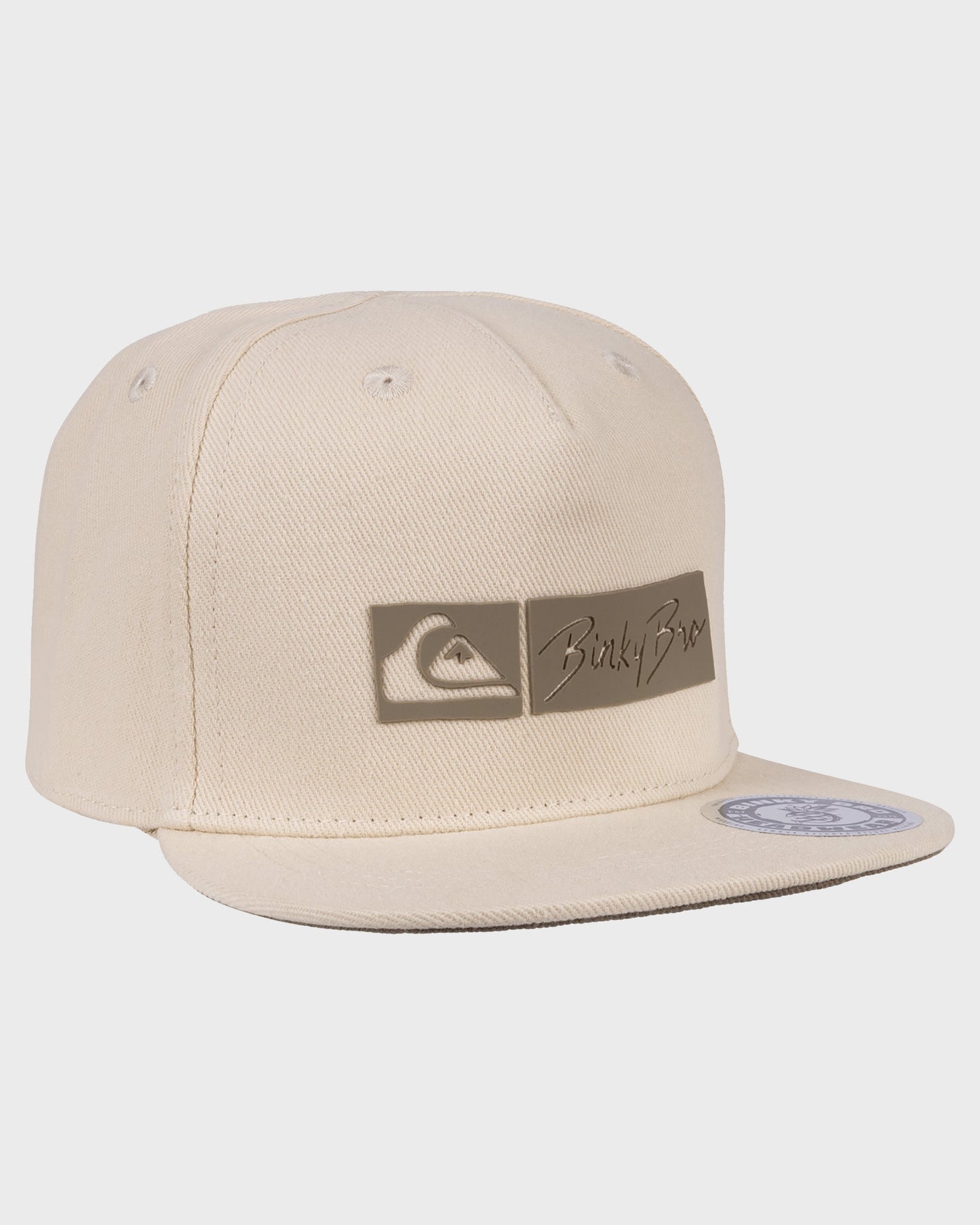BinkyBro x Quiksilver Cream Hat Cream Quick Silver
