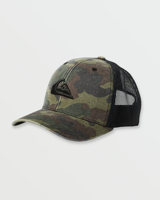 Grounder Hat - Camo Camo Quick Silver
