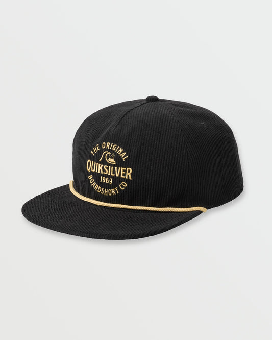 Axis Hat - Black Black Quick Silver
