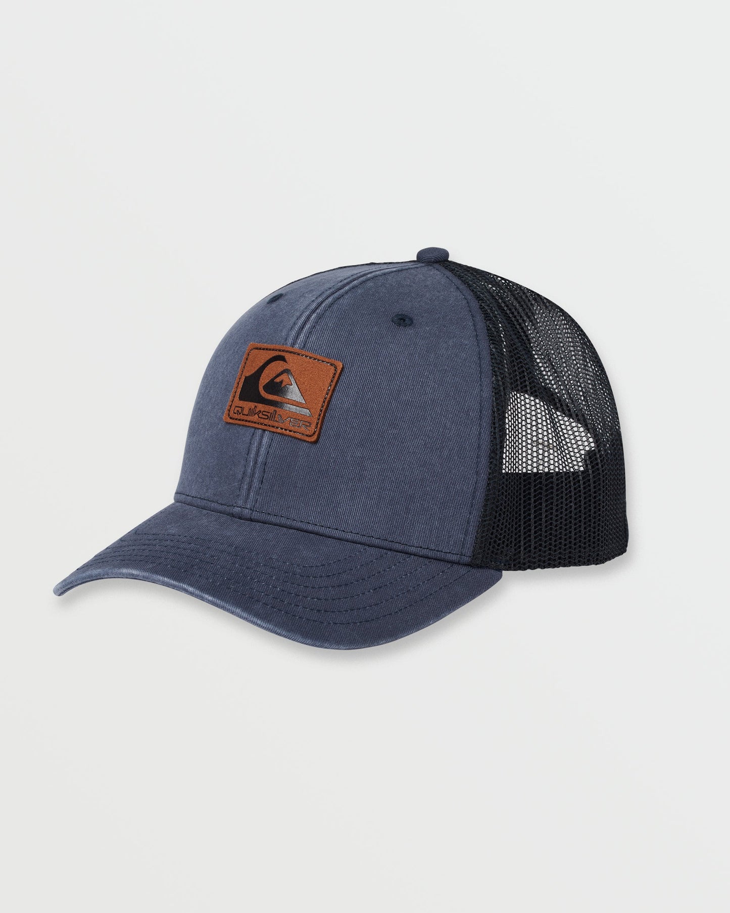 Up The Hatch Trucker Hat - Navy Navy Quick Silver