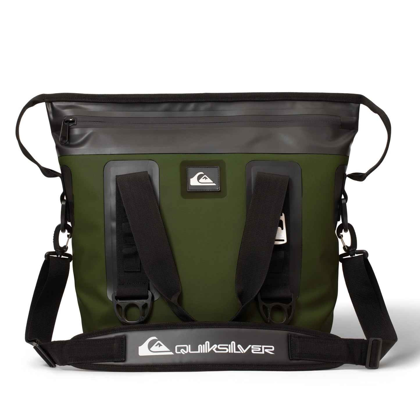 Quiksilver Coastal Collection Tote Cooler Bag Tie Dye|Green|Beige Quick Silver