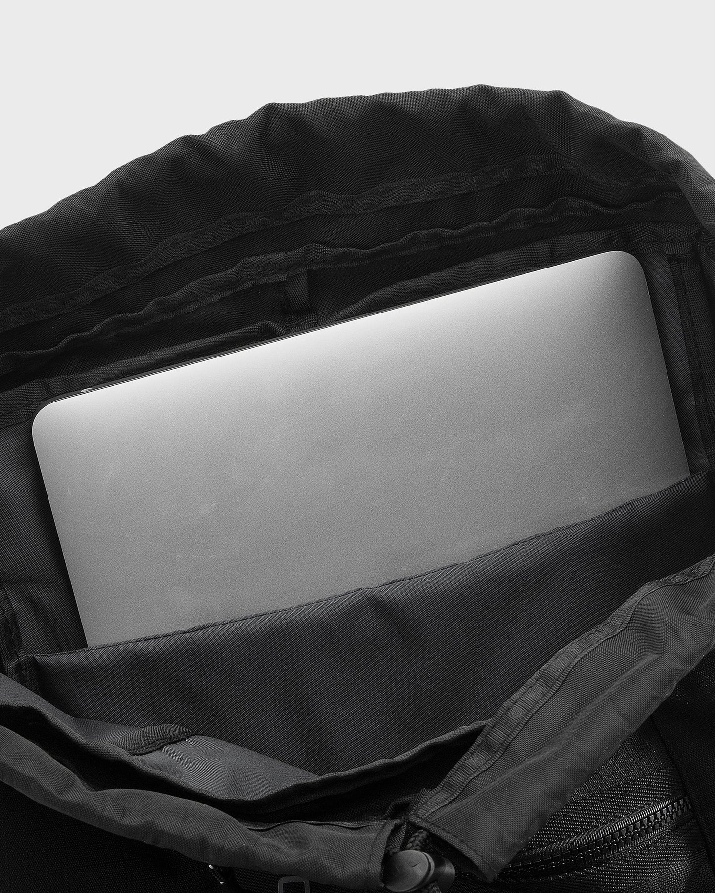 Stash Sack Backpack - Black Black Quick Silver