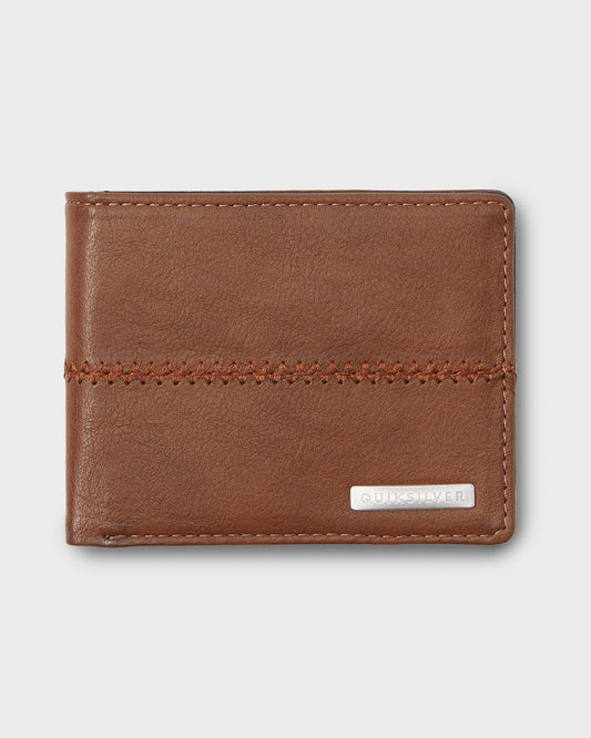 Stitchy 3 Wallet - Chocolate Brown Chocolate Brown Quick Silver