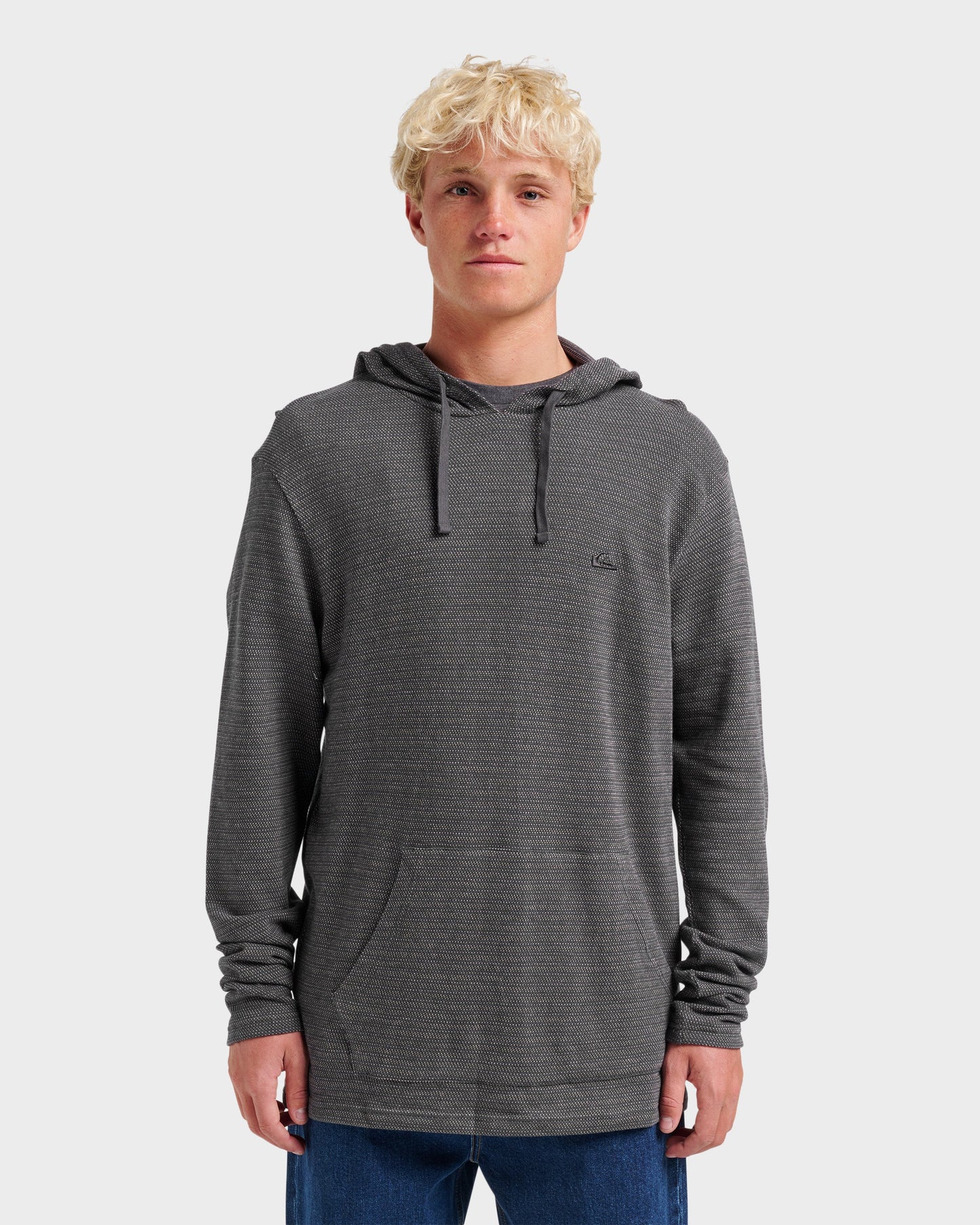 Vista Long Sleeve Hood - Graystone Graystone Quick Silver