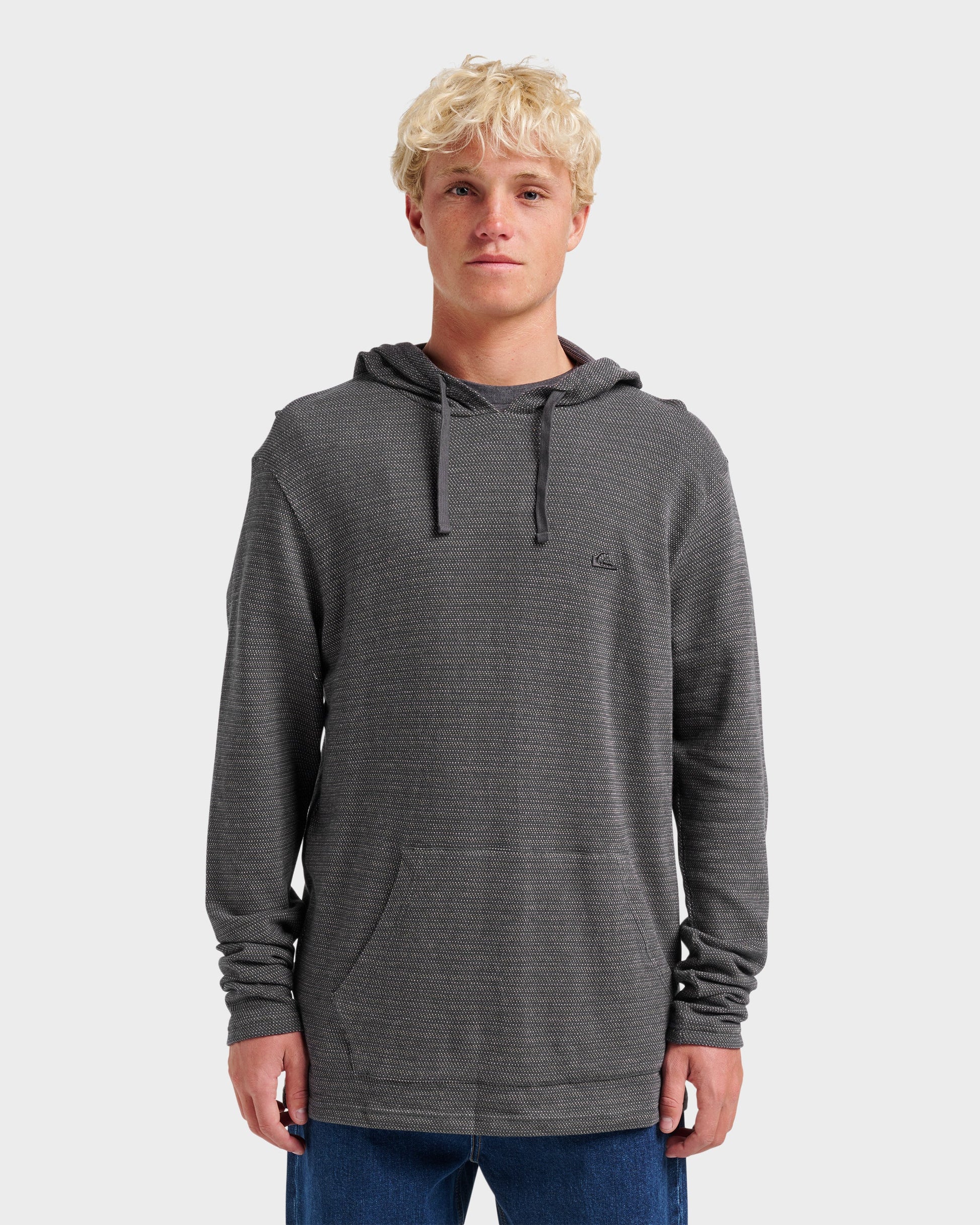 Vista Long Sleeve Hood - Graystone Graystone Quick Silver