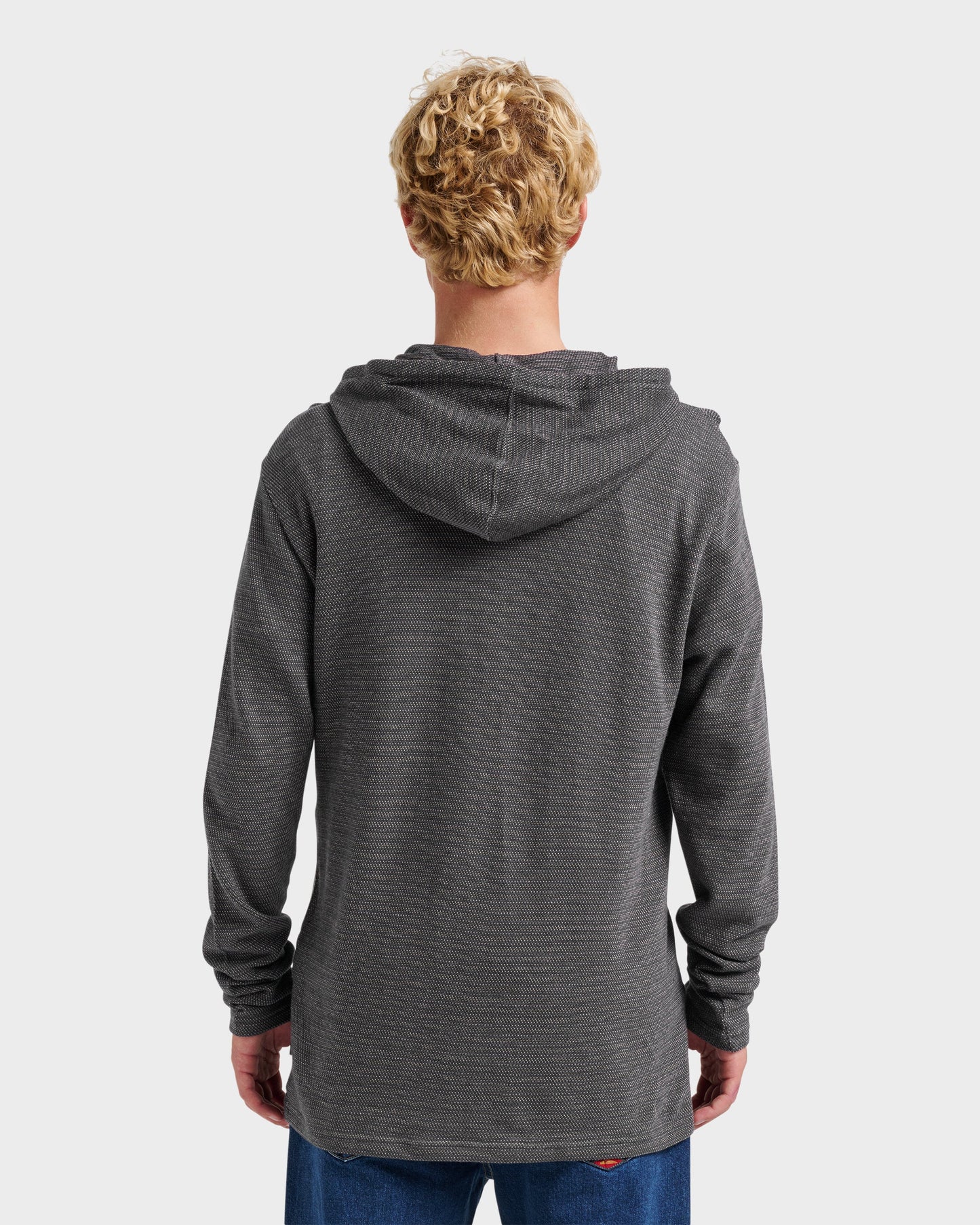 Vista Long Sleeve Hood - Graystone Graystone Quick Silver