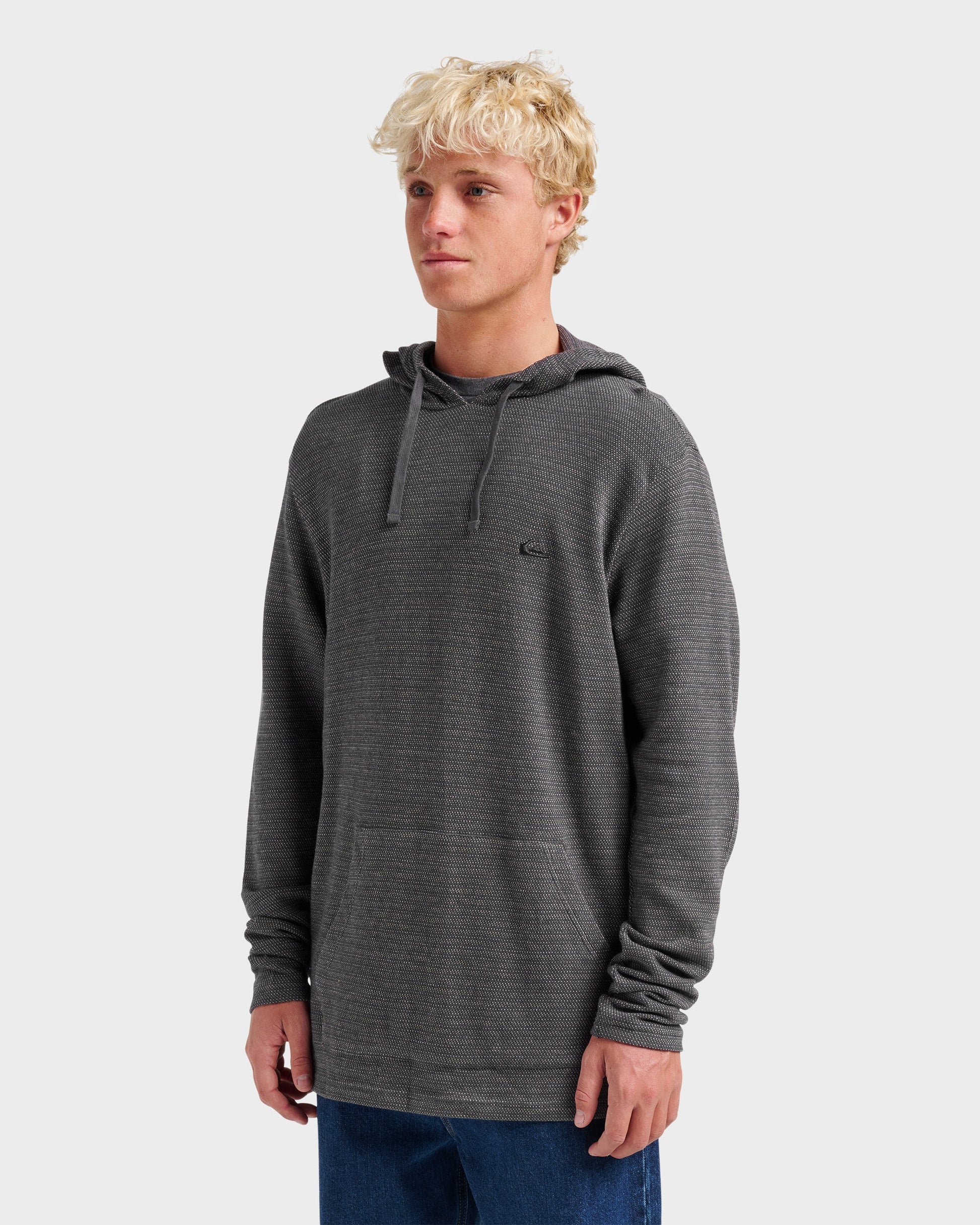 Vista Long Sleeve Hood - Graystone Graystone Quick Silver