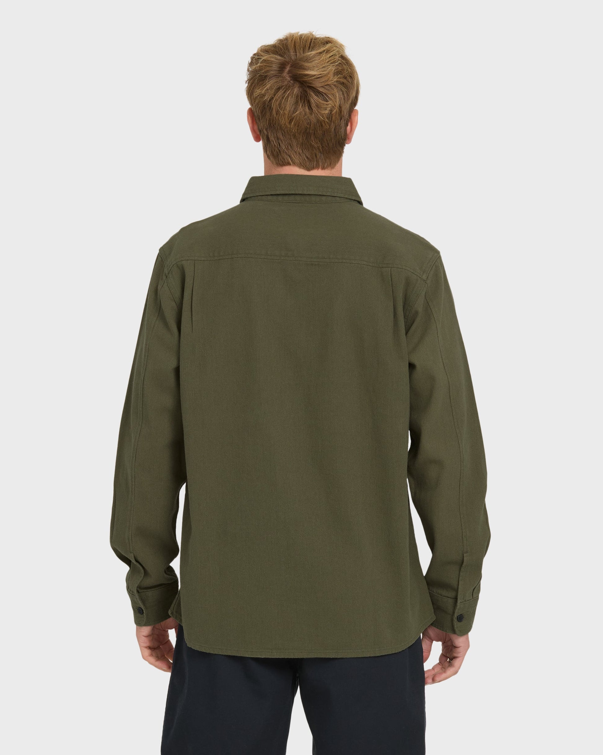 Heron Long Sleeve Shirt - Grape Leaf Grape Leaf Quick Silver