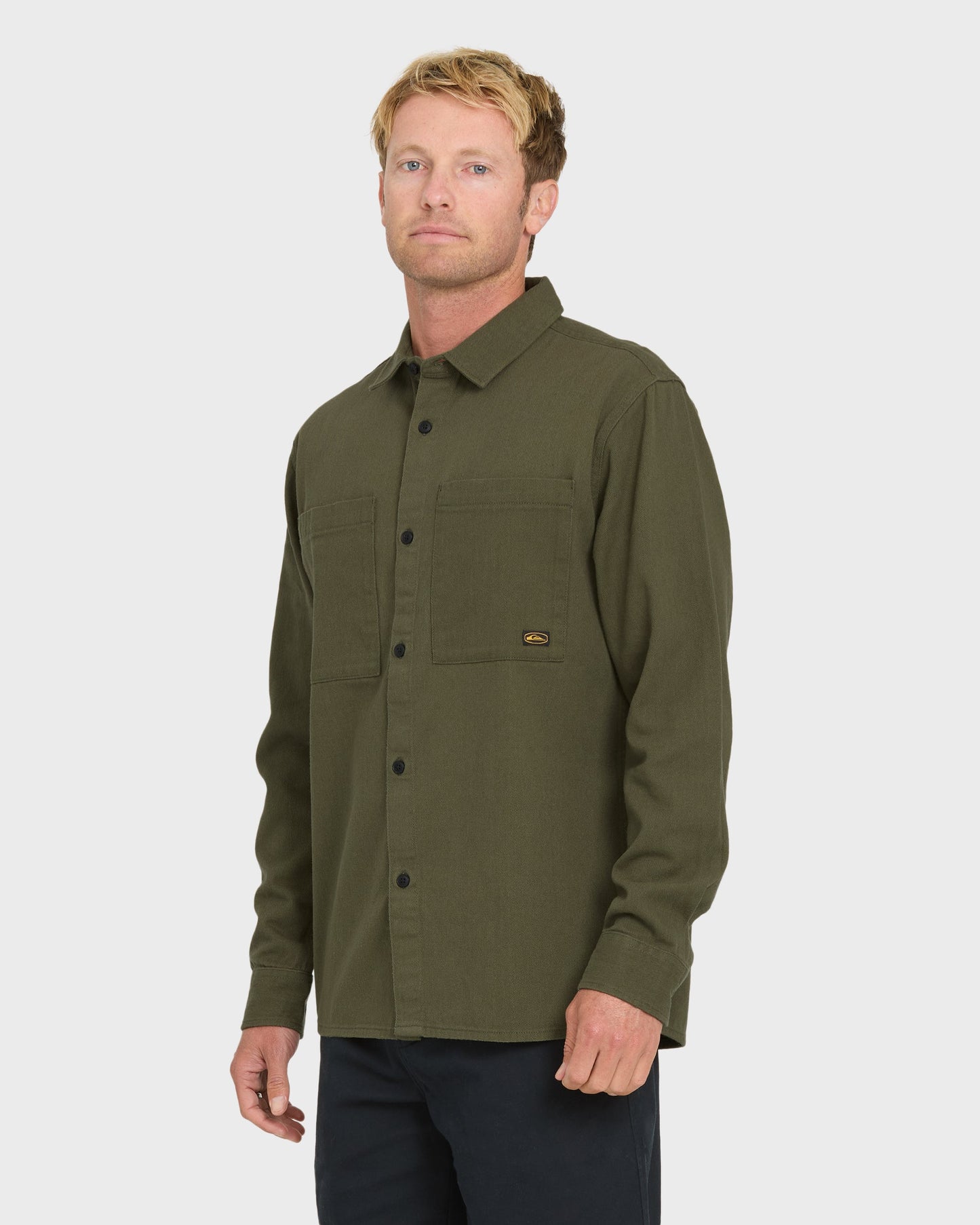 Heron Long Sleeve Shirt - Grape Leaf Grape Leaf Quick Silver