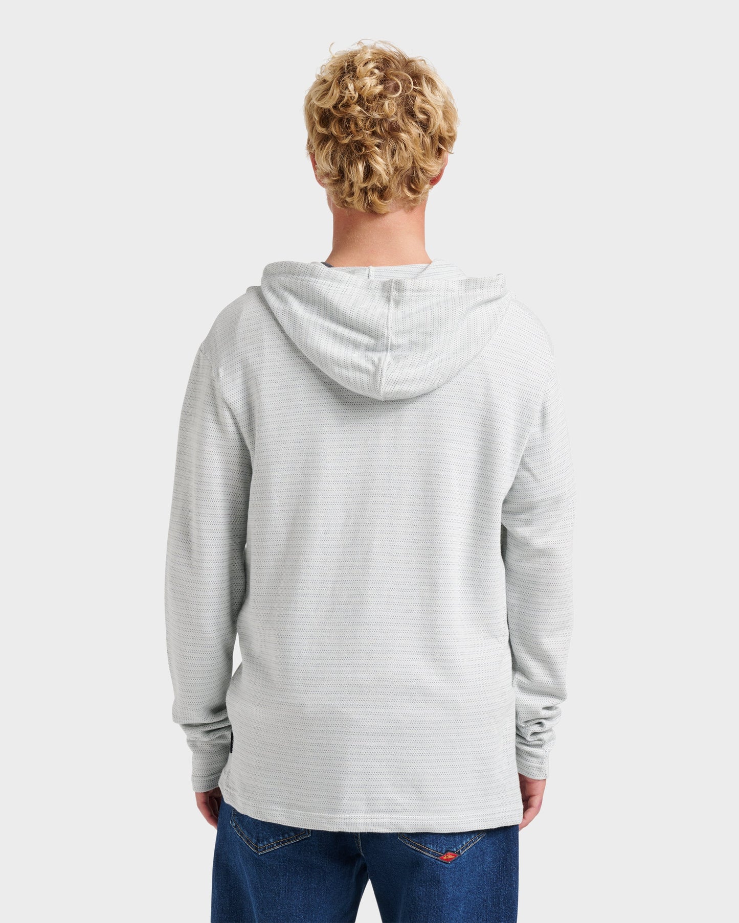 Vista Long Sleeve Hood - Ashley Blue Ashley Blue Quick Silver