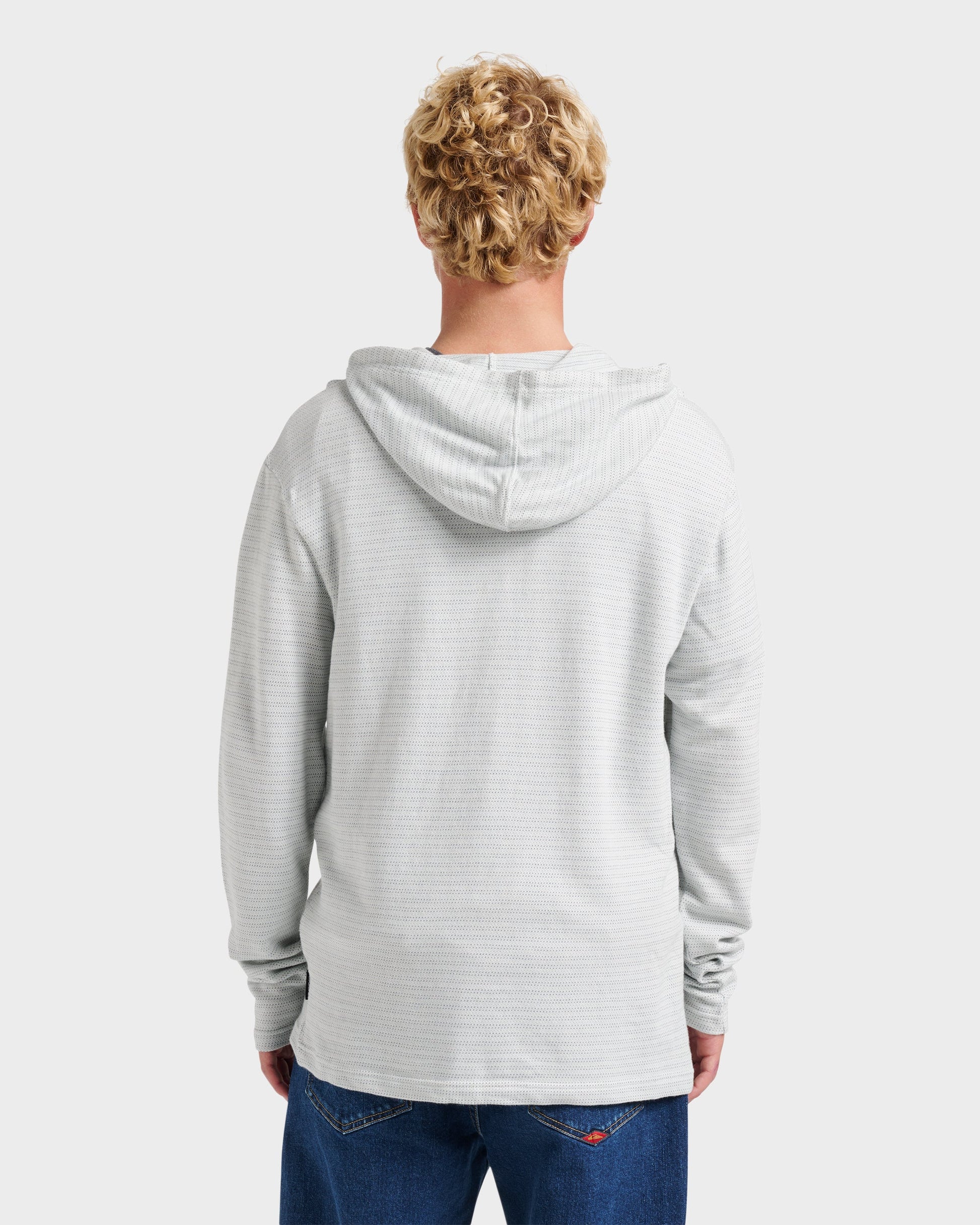 Vista Long Sleeve Hood - Ashley Blue Ashley Blue Quick Silver