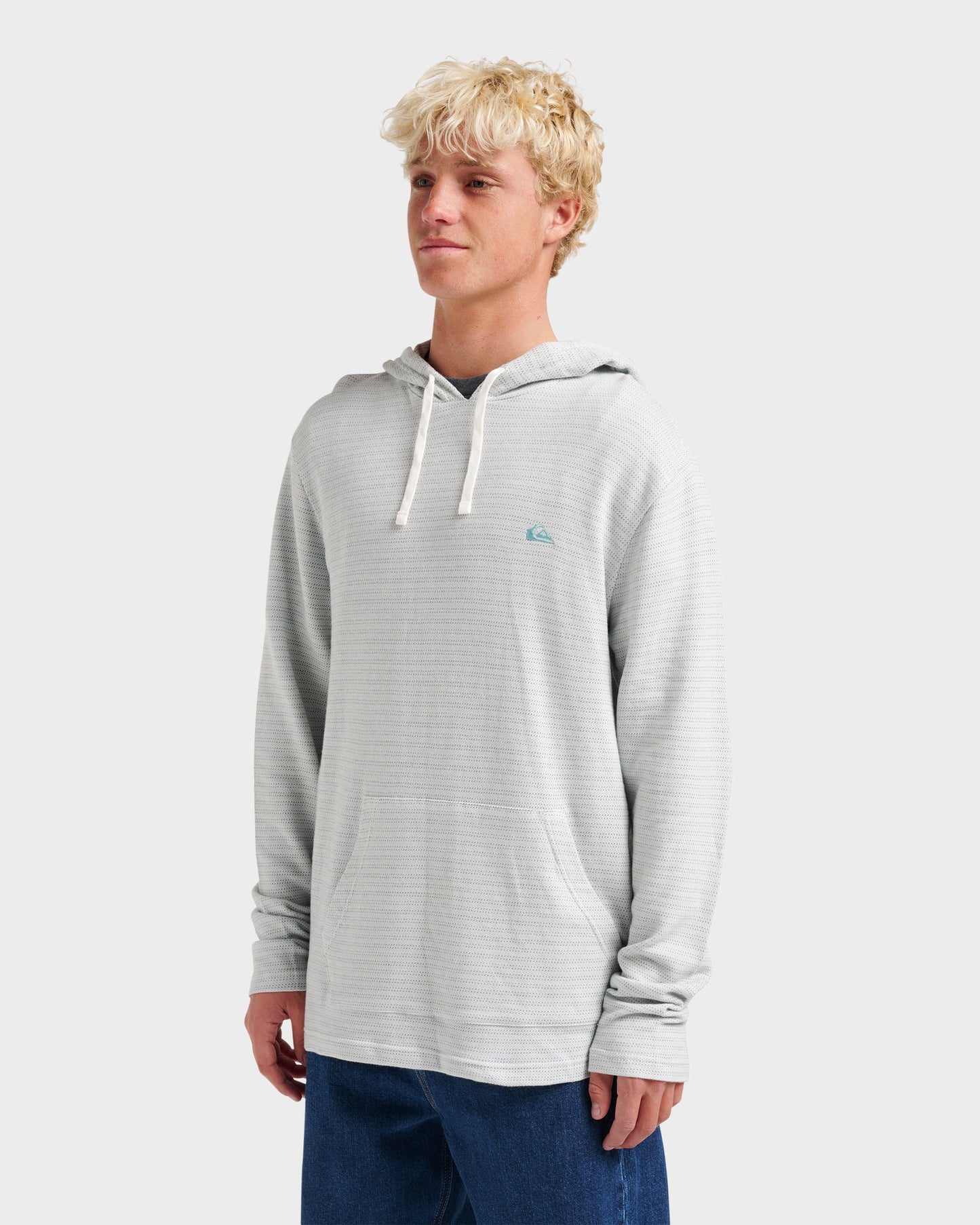 Vista Long Sleeve Hood - Ashley Blue Ashley Blue Quick Silver