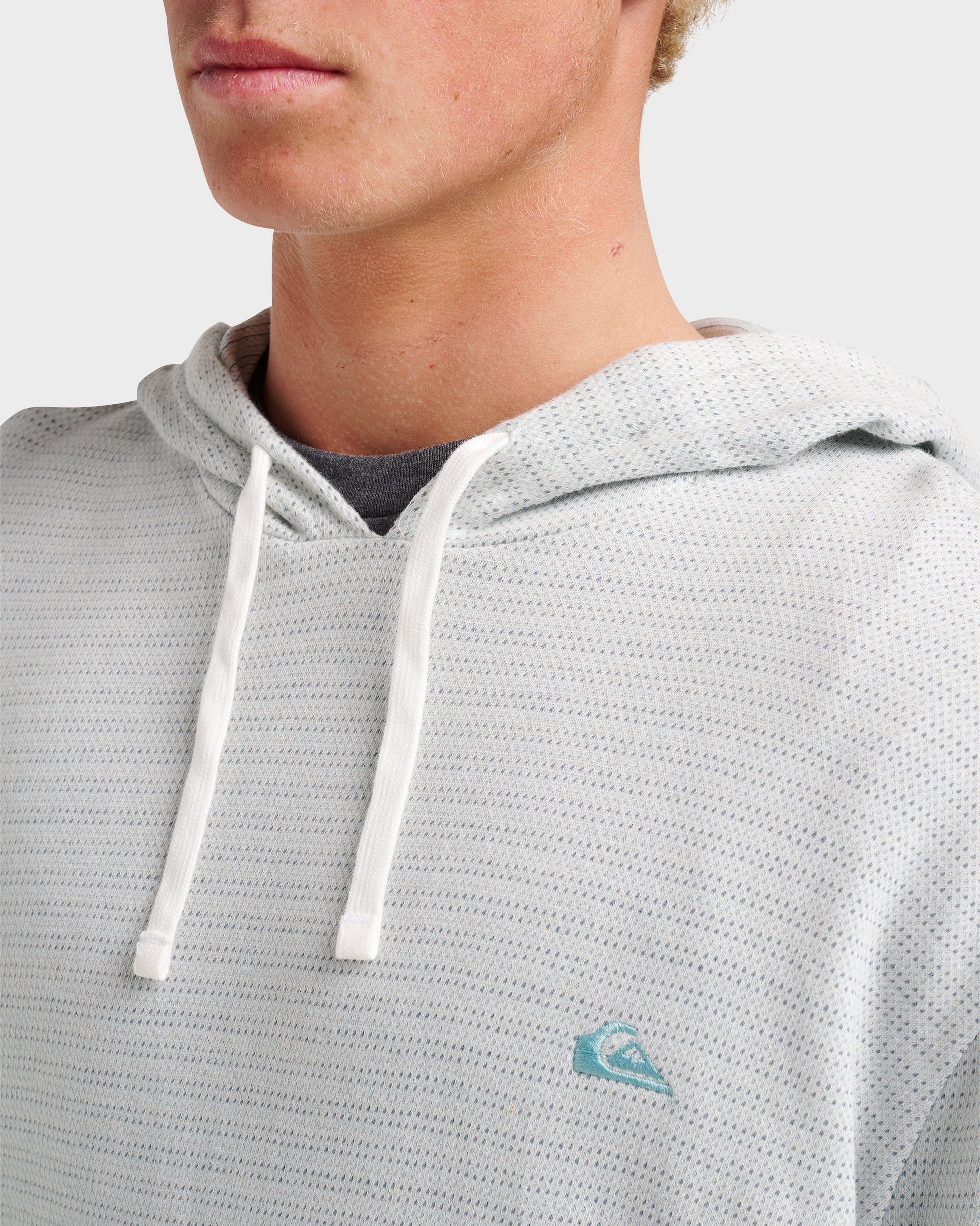 Vista Long Sleeve Hood - Ashley Blue Ashley Blue Quick Silver