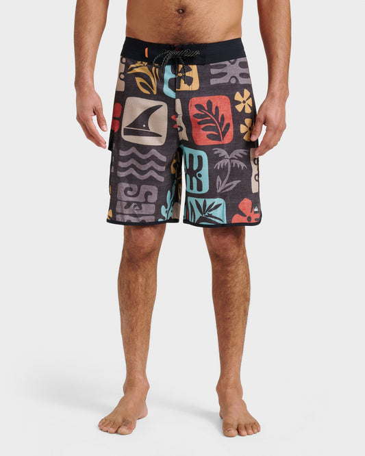Waterman Dunes Boardshorts - Black Black Quick Silver