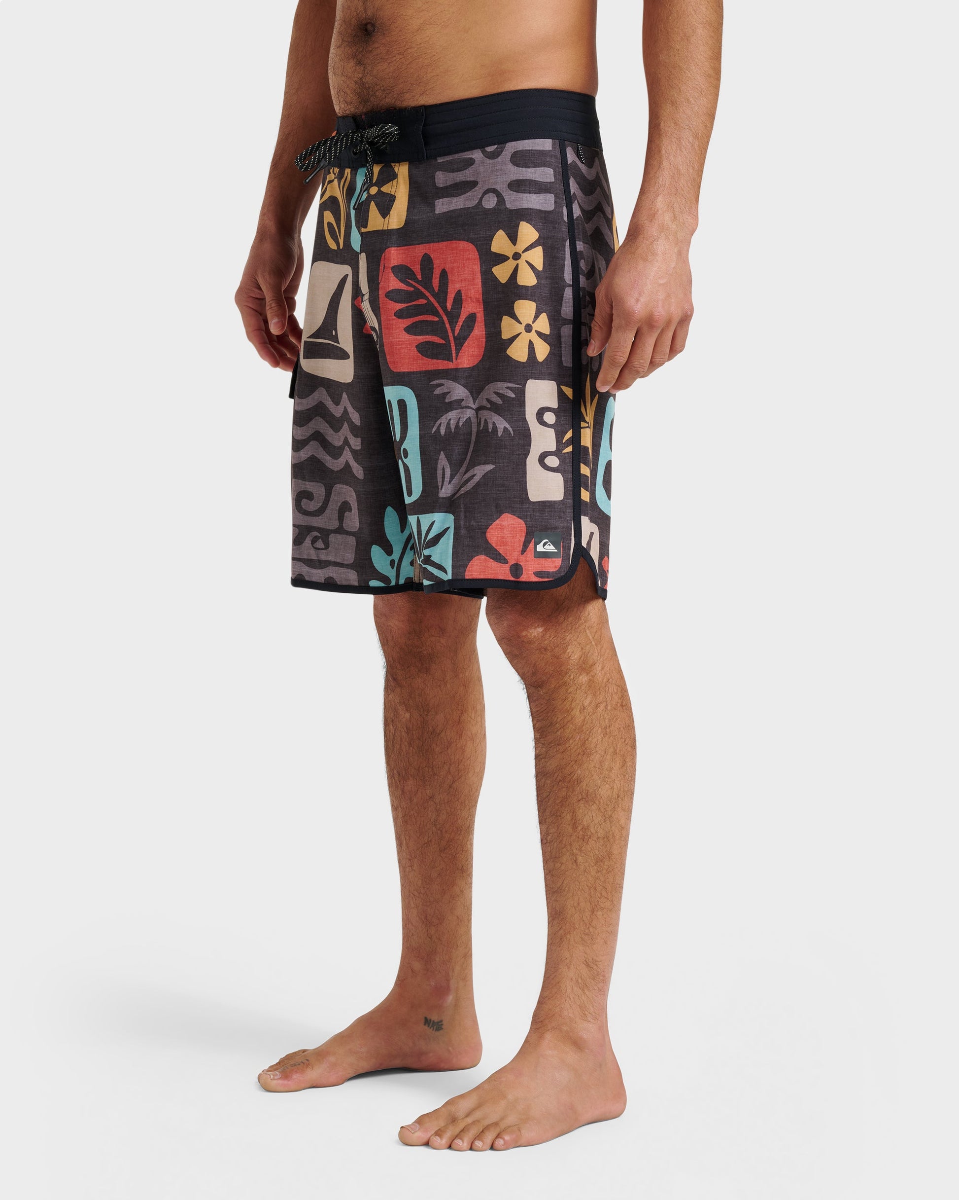 Waterman Dunes Boardshorts - Black Black Quick Silver