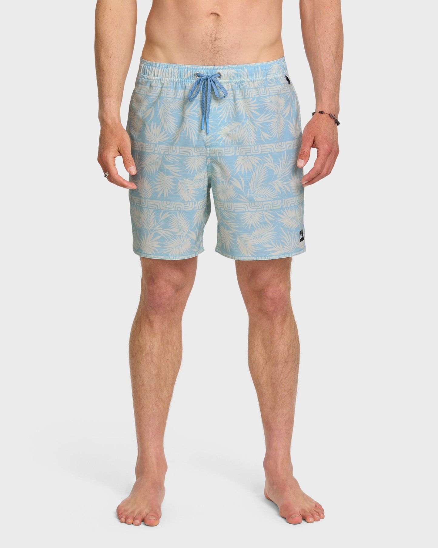 Waterman Fern Garden 17" Swim Trunks - Beach Blue Beach Blue Quick Silver